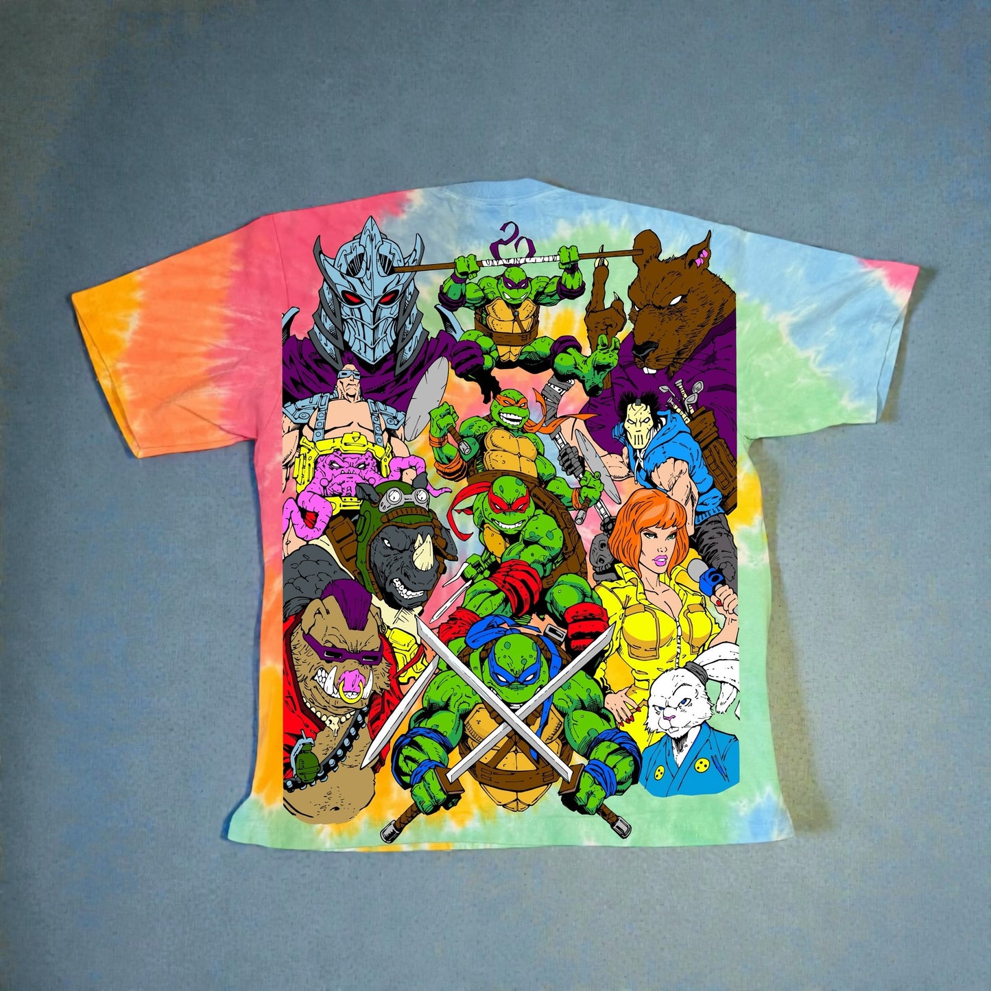 Sherbet -Trench coat Ralph & TMNT World Tee Back hit