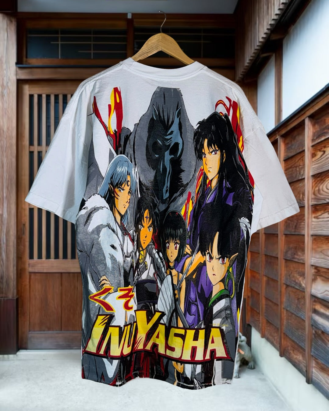 White - F Inuyasha Front - Inuyasha Group Hit Back