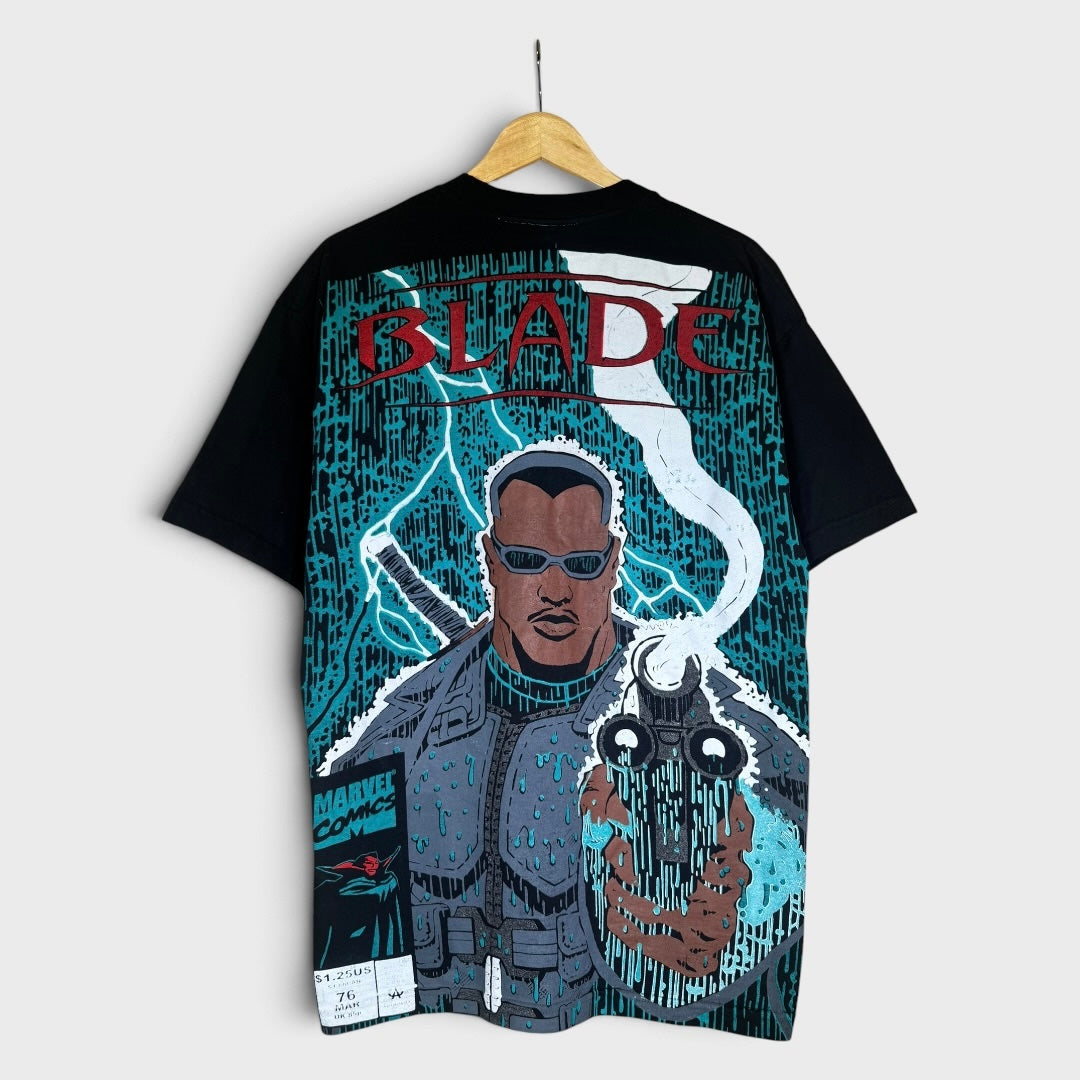 Black - Bloody Rain Blade Front - Thunder Rain Blade Back