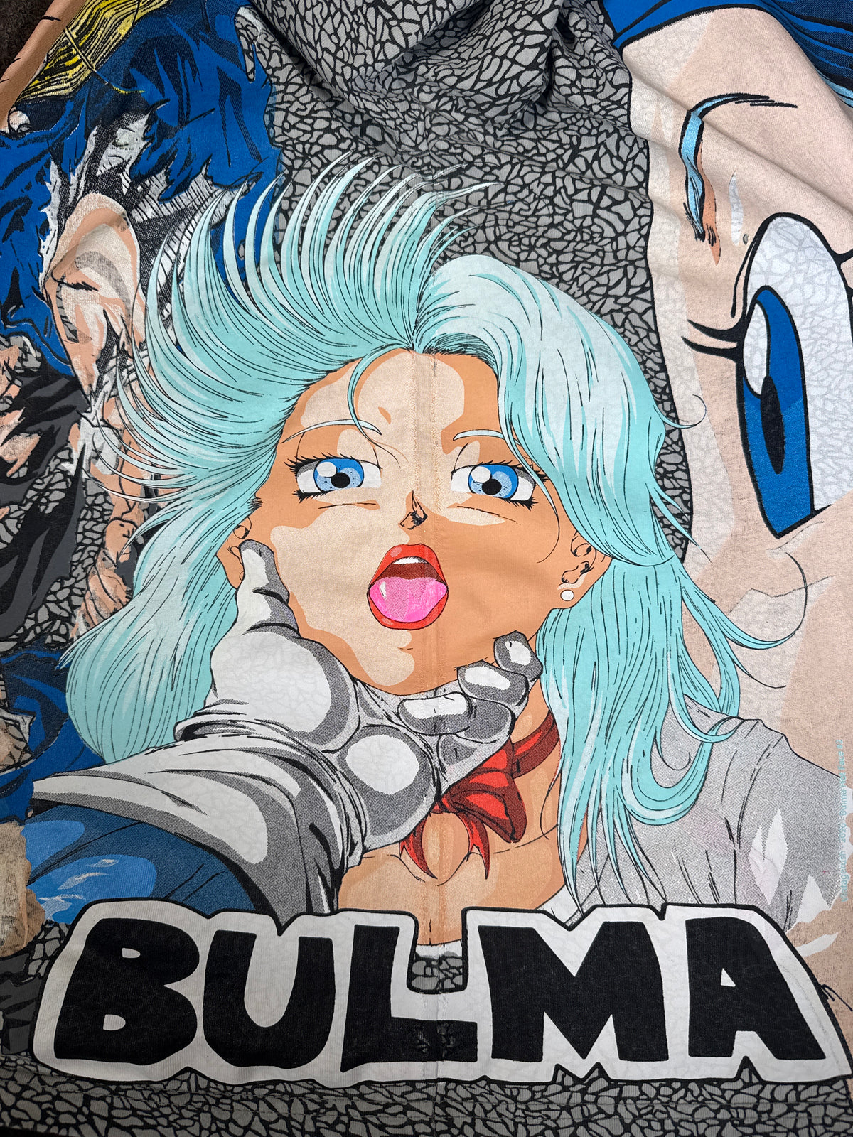 Elephant Print - Bulma 360 Shirt - Android 18 Back
