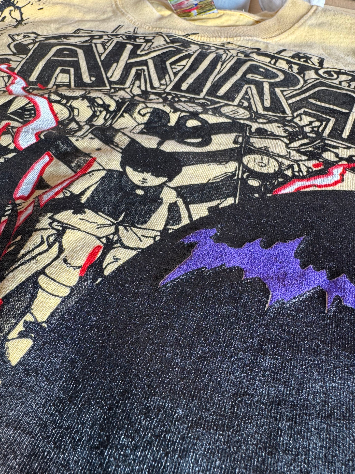 Super Cream - Akira Manga Mega Print - Shirt