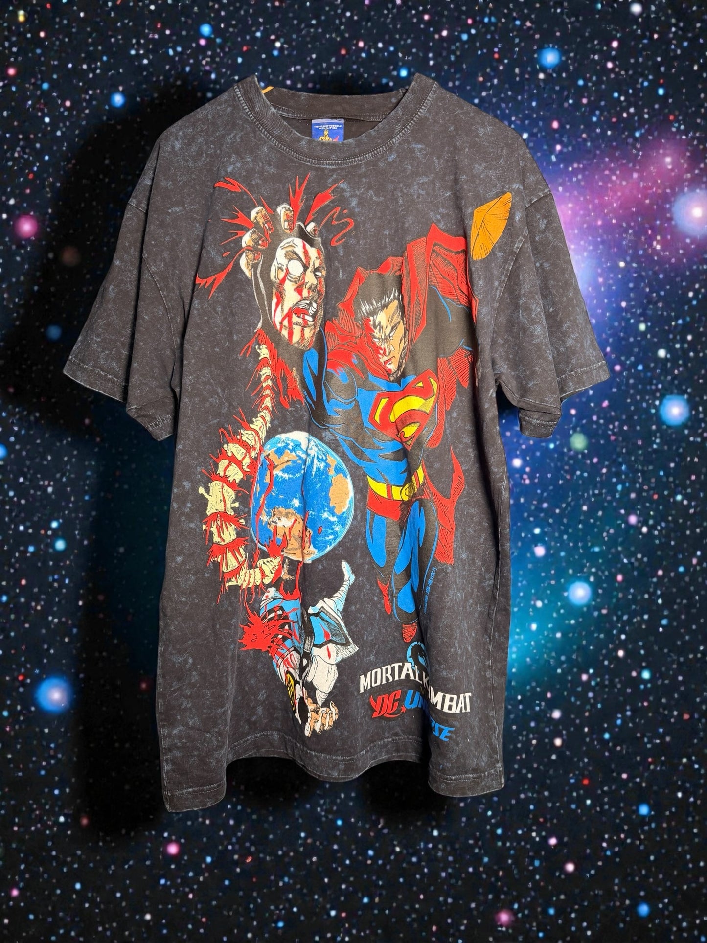 Navy acid wash - Superman Fatality Kills front  - Sub Zero Fatality