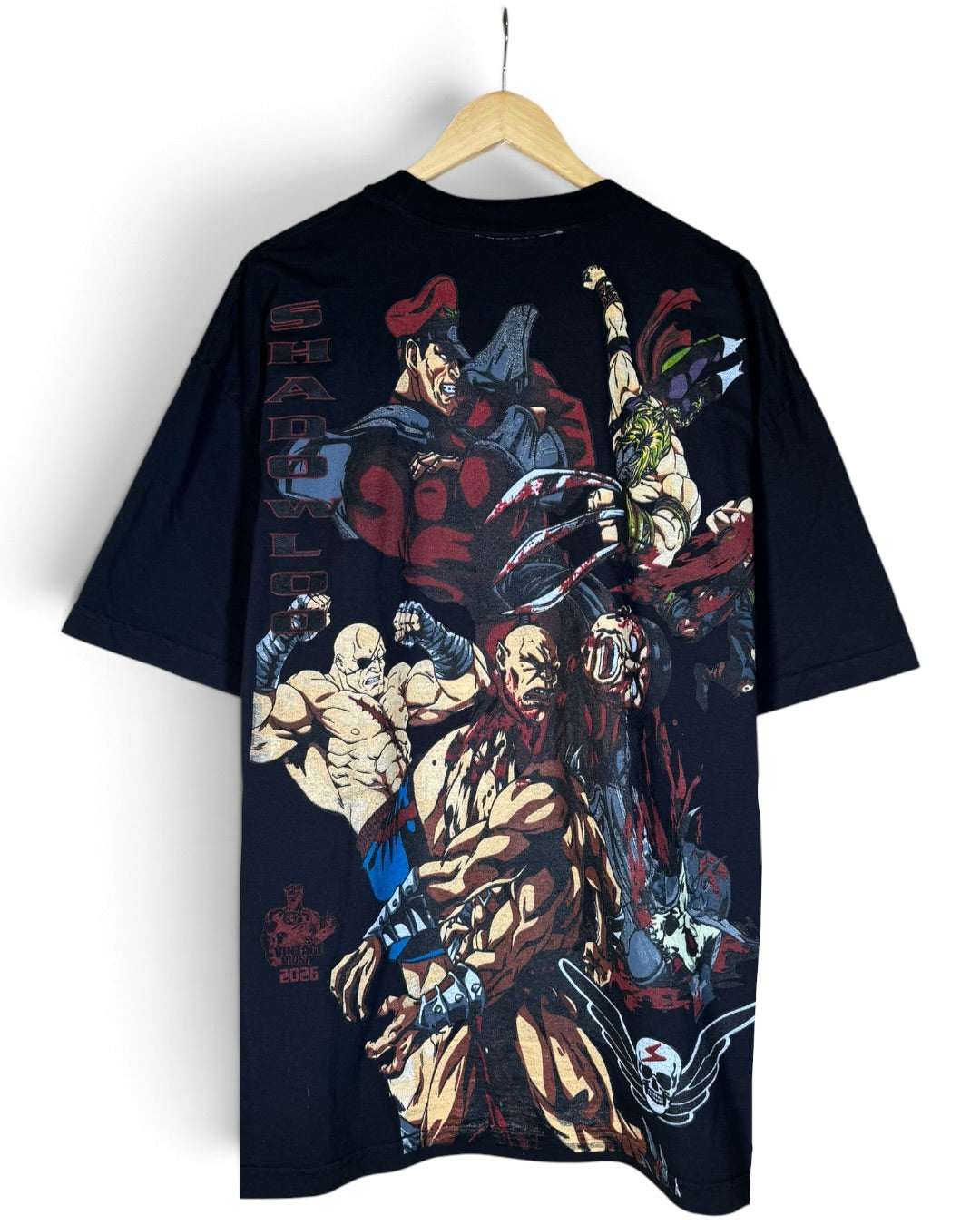 Black - Ryu and Chun Li Front - Shadowloo Back