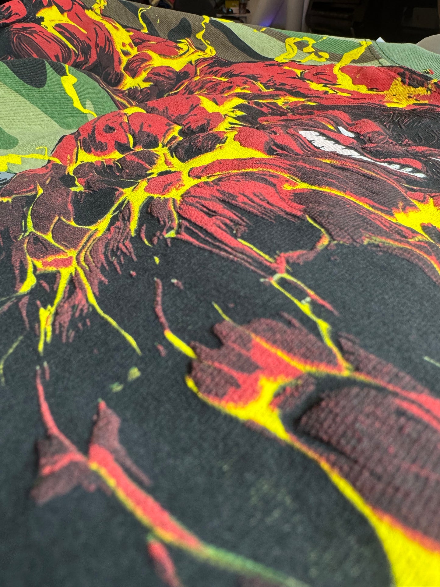 Army Camo - Red Hulk
