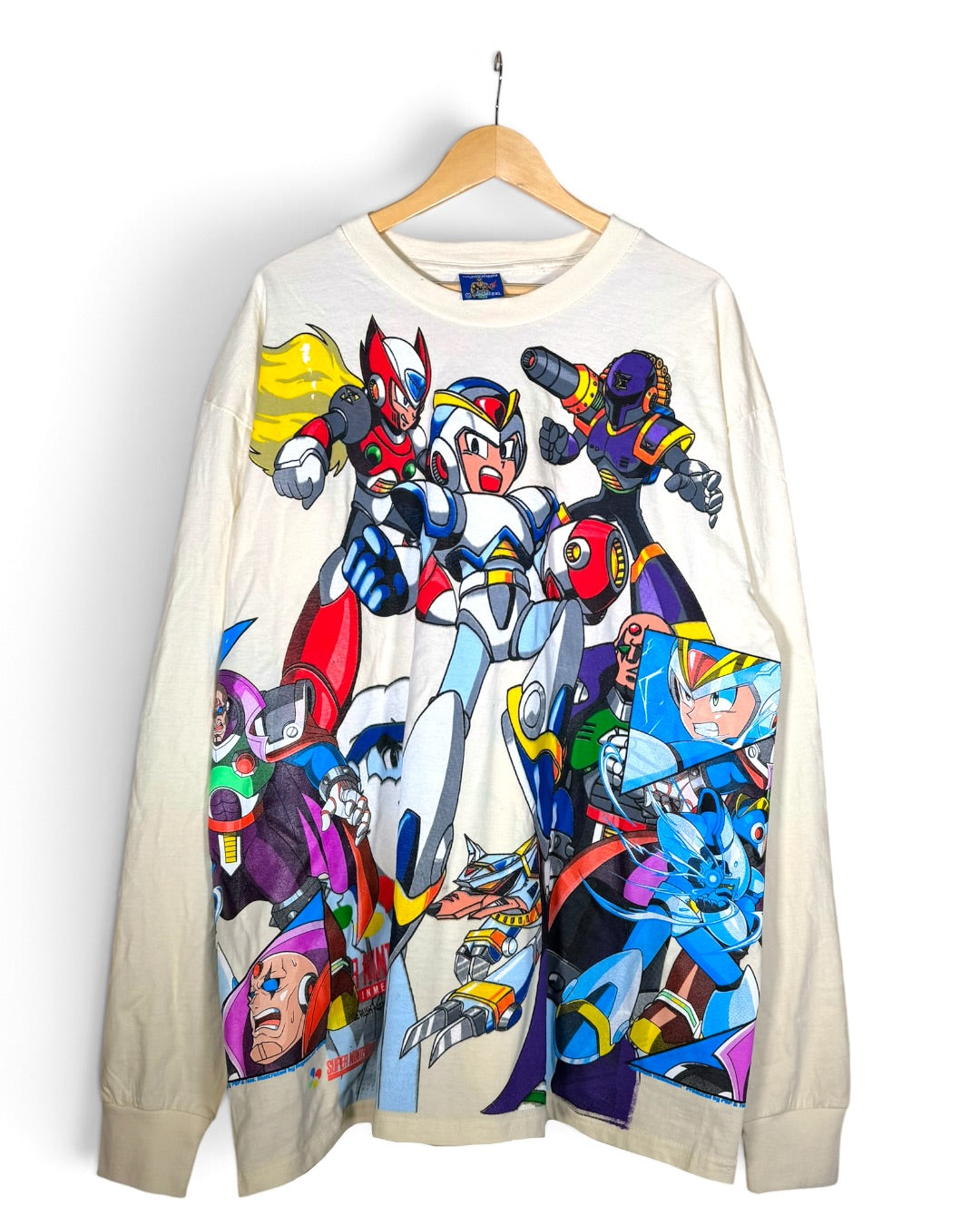 Cream Longsleeve - Megaman X - 360 Shirt