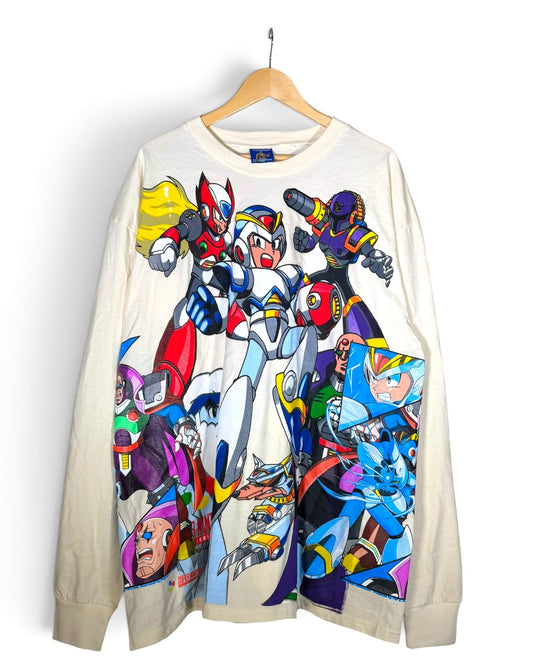 Cream Longsleeve - Megaman X - 360 Shirt