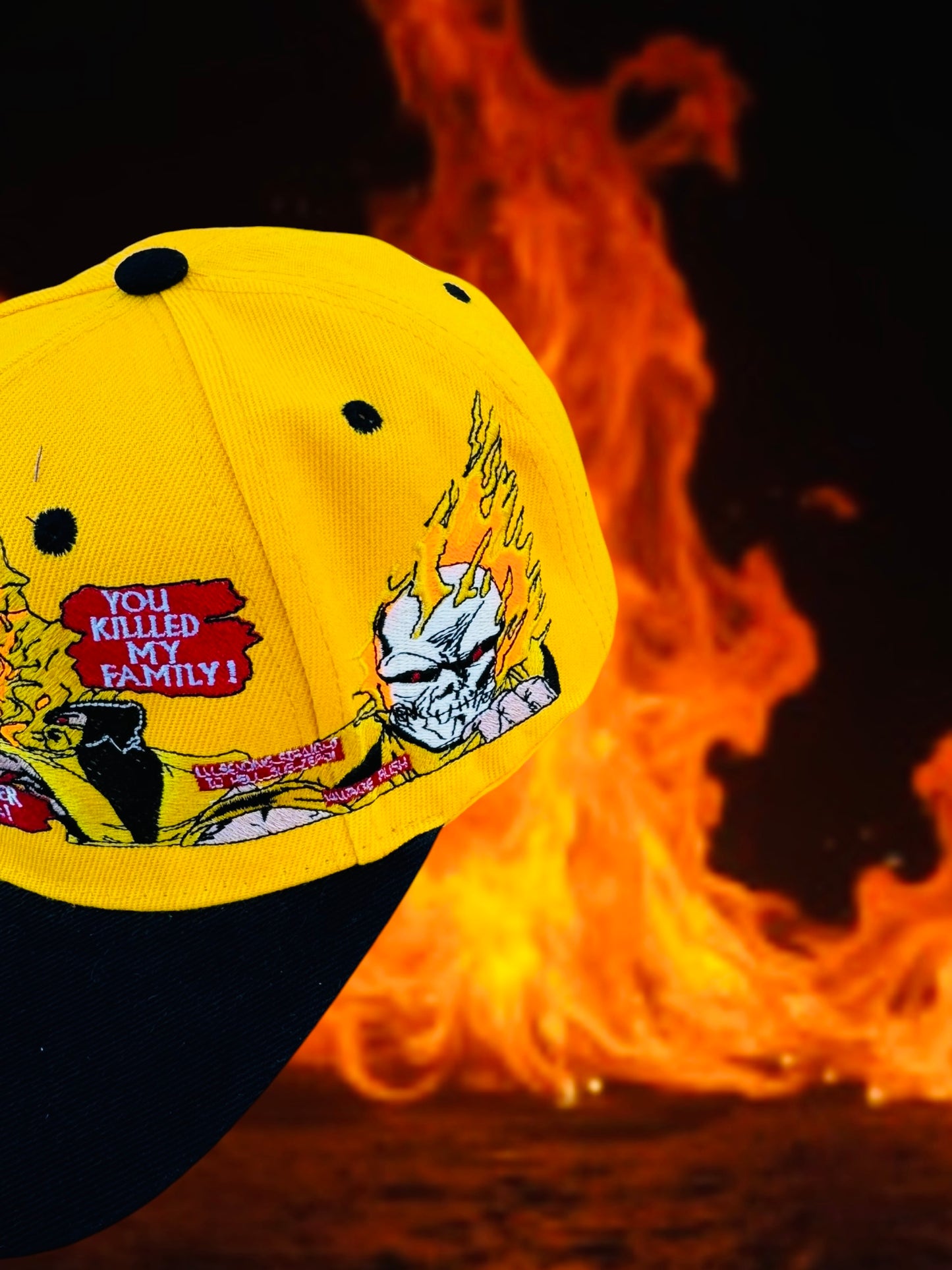 Yellow W/ Black Bill  - MK HAT Scorpion