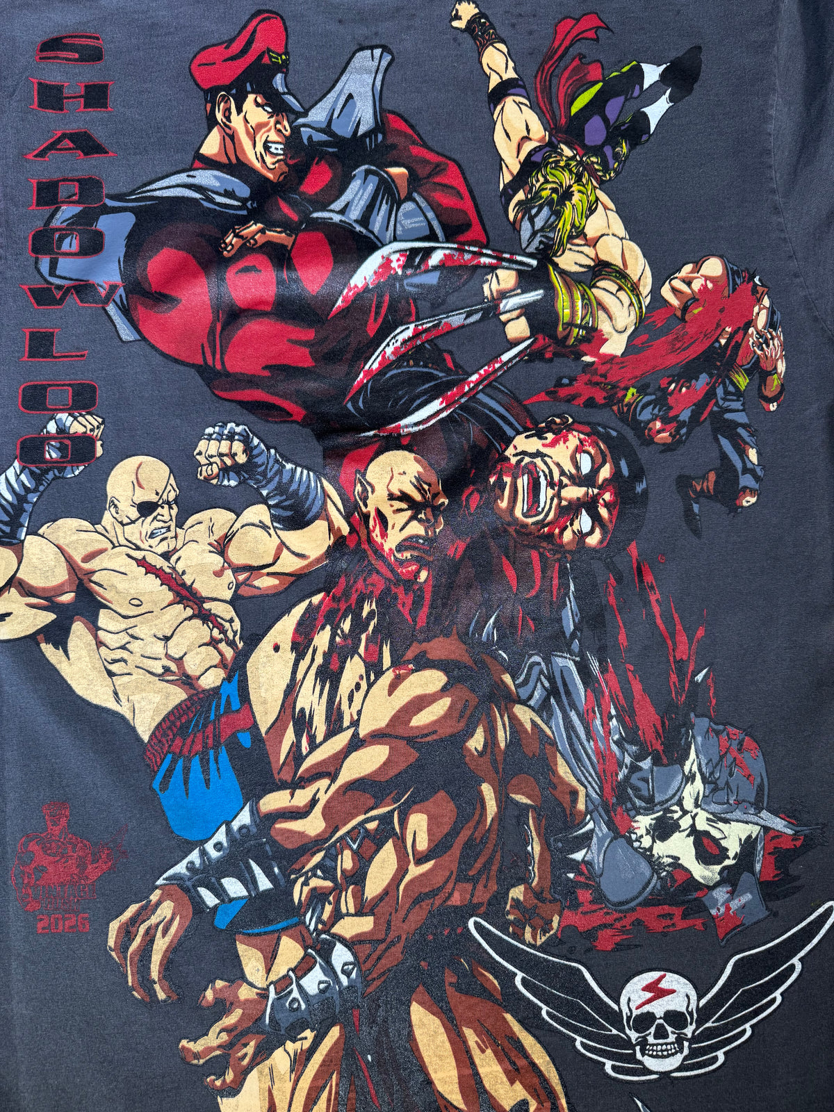 Faded - Shadowloo Front - Ryu and Chun Li Back