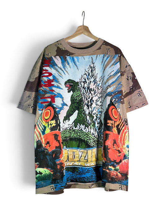 Desert Camo - Final Wars Front - MechaGodzilla Back - Godzilla vs Mothra Sides
