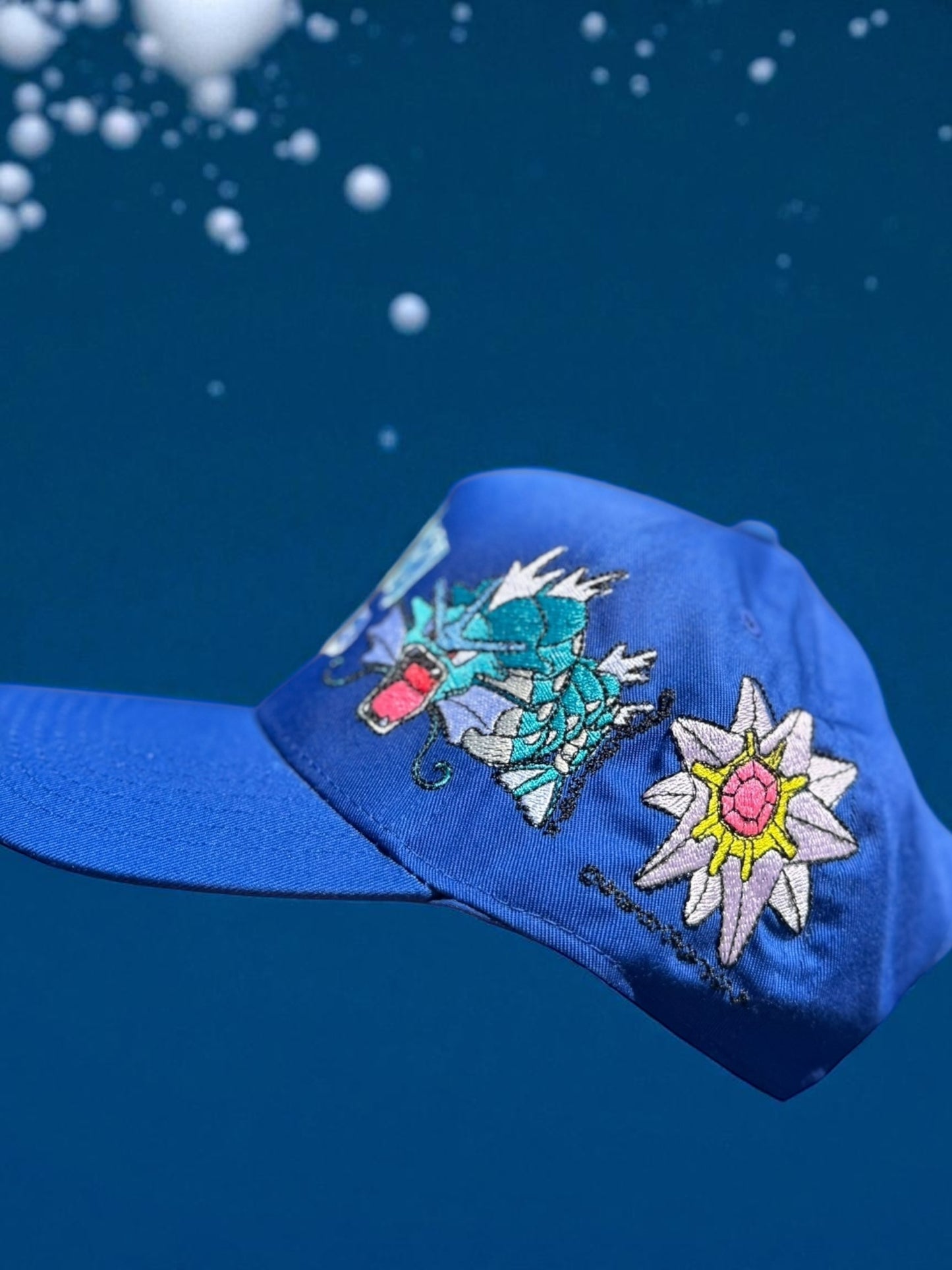 water blue print - Poke Starter Hat
