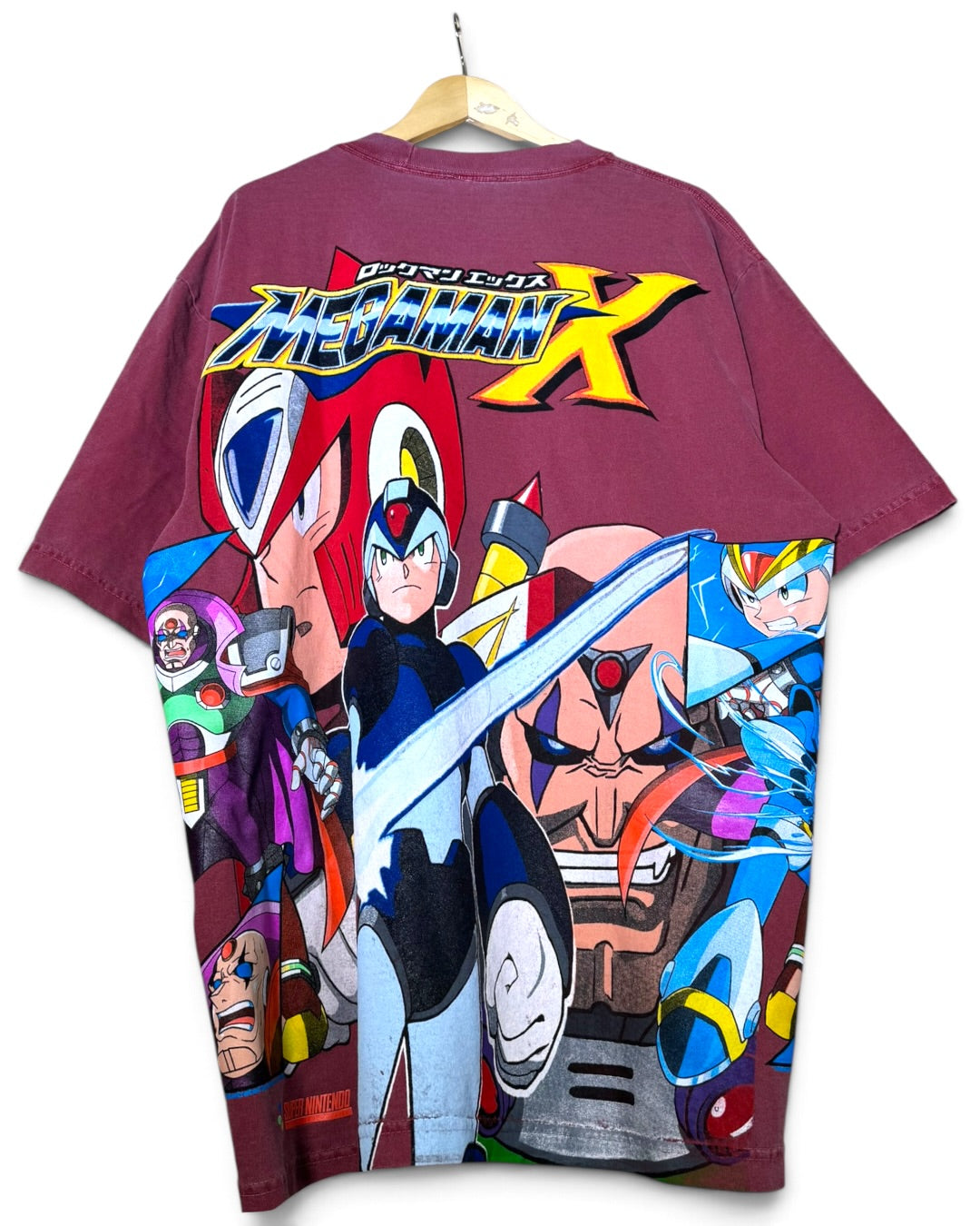 Faded Red - Megaman X - 360 Shirt