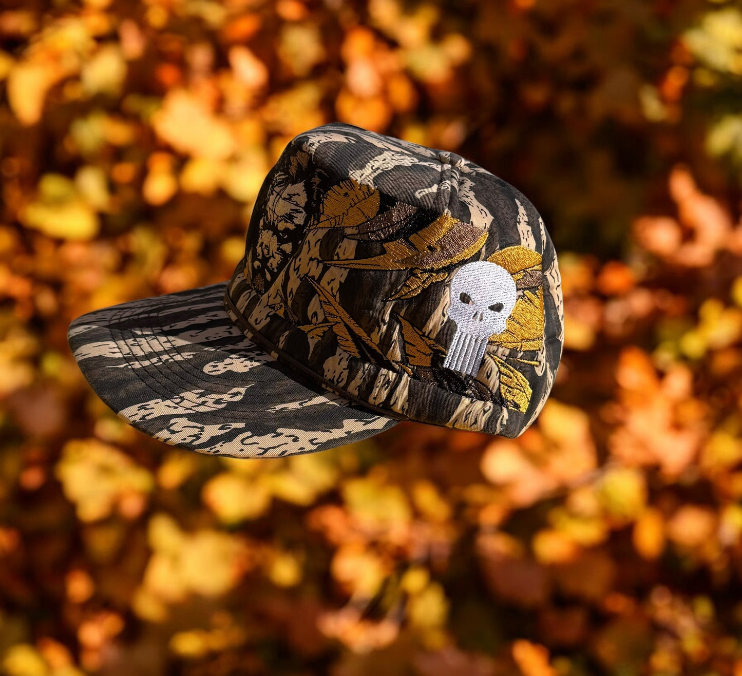 Vintage Camo - punisher hat