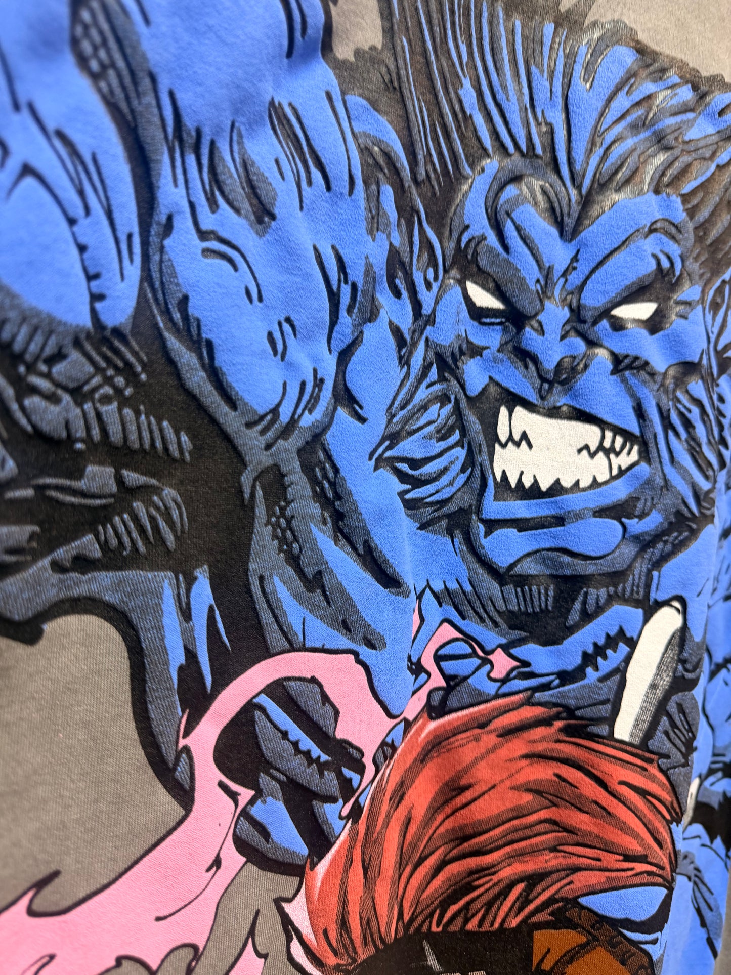 Black Oil wash - Beast & Gambit Front & X-Men Team