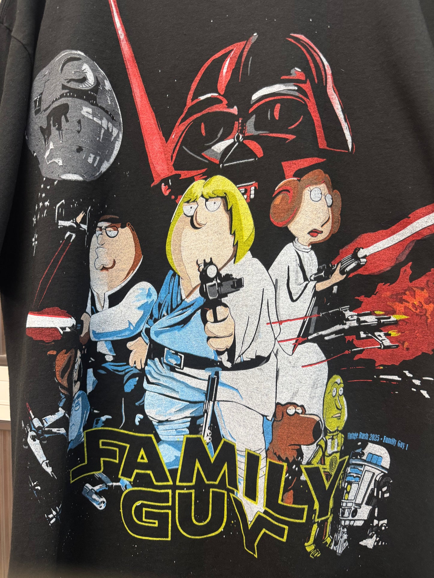 (Black Friday ) Faded Star Wars Front - Blue Harvest Back