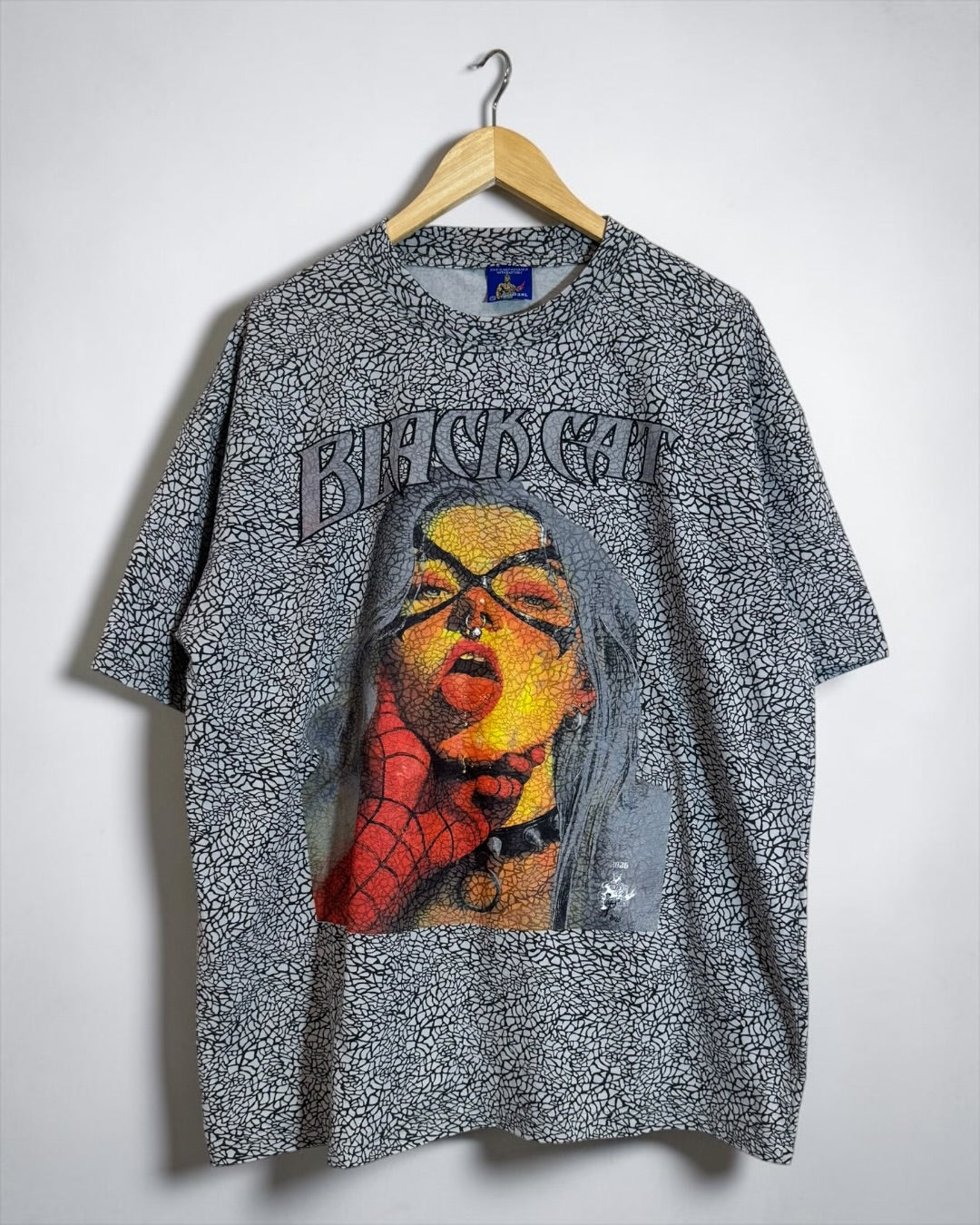 Elephant Print - Black Cat Shirt