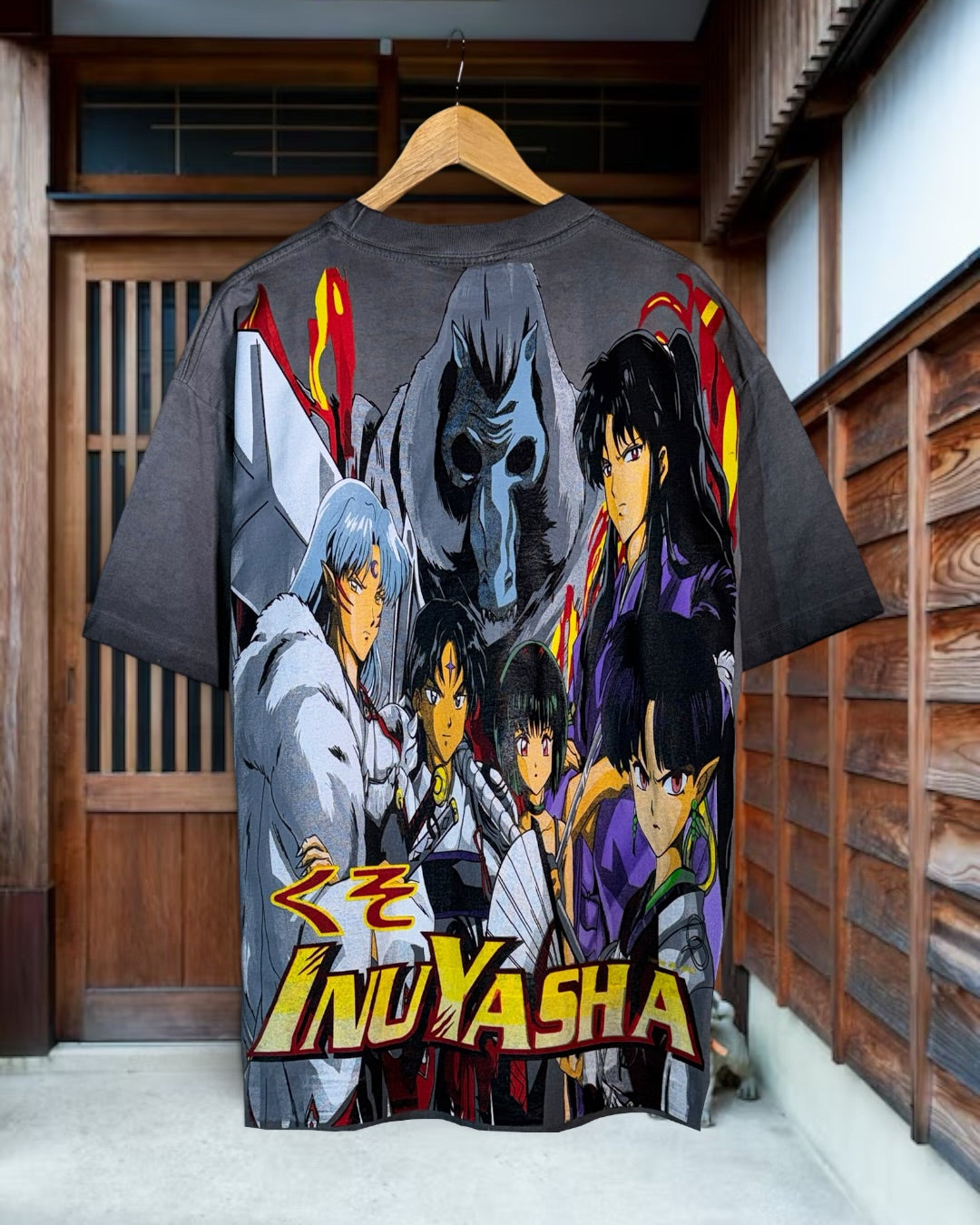 Black Oil Wash - F Inuyasha Front - Inuyasha Group Hit Back