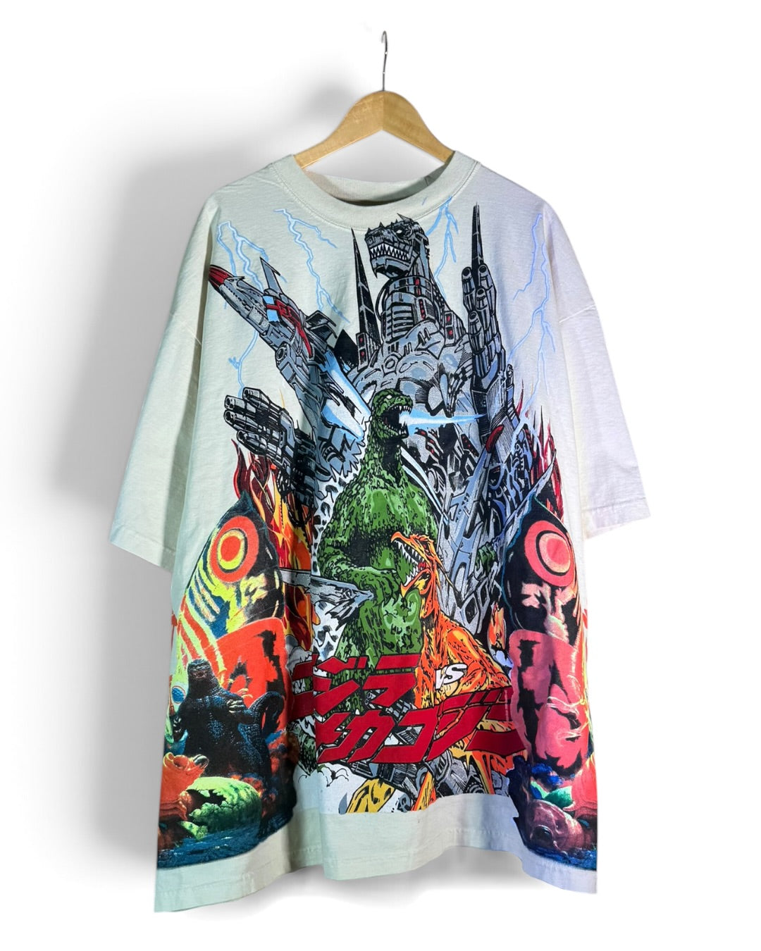 Cream - MechaGodzilla Front - Final Wars Back - Godzilla vs Mothra Sides
