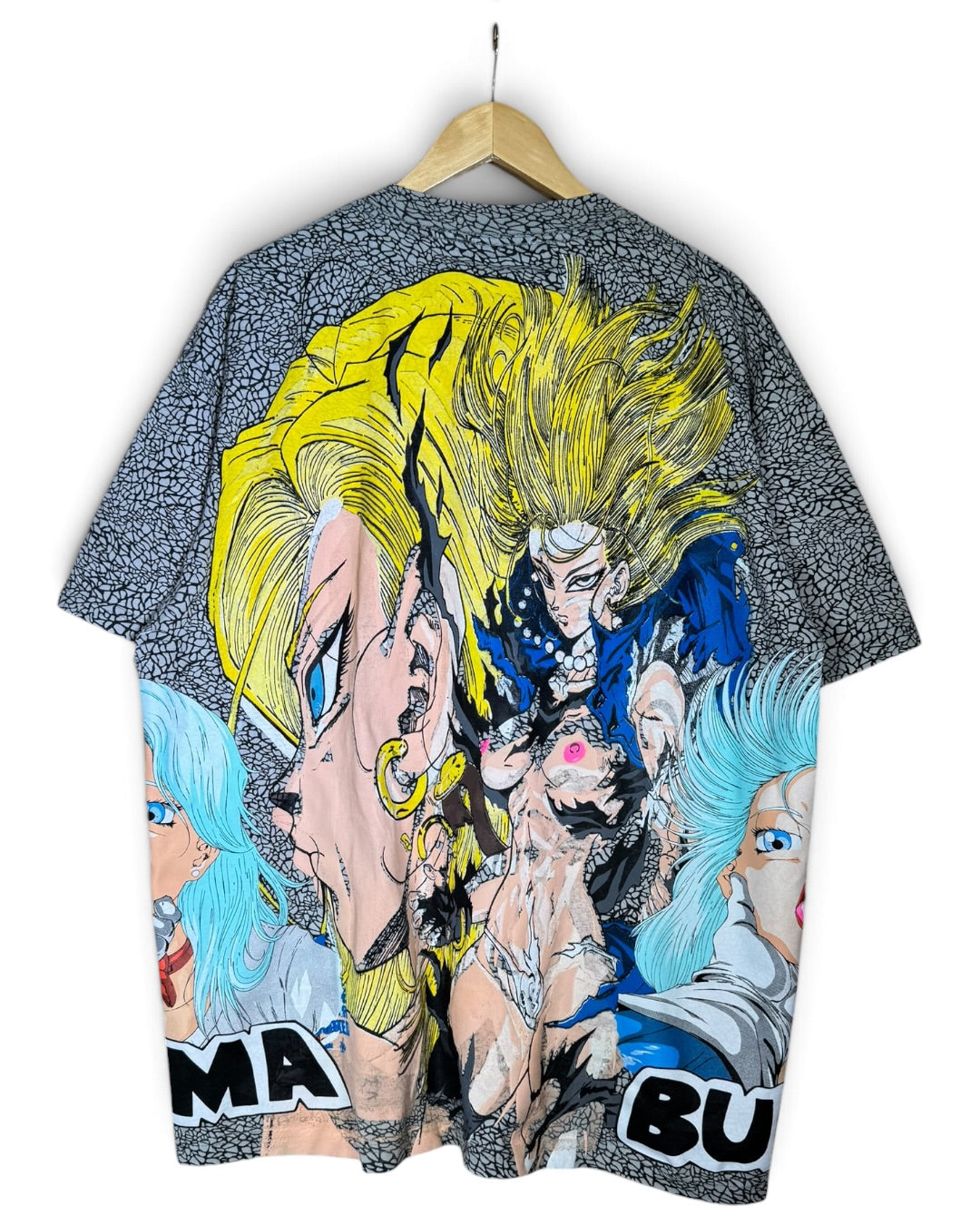 Elephant Print - Bulma 360 Shirt - Android 18 Back