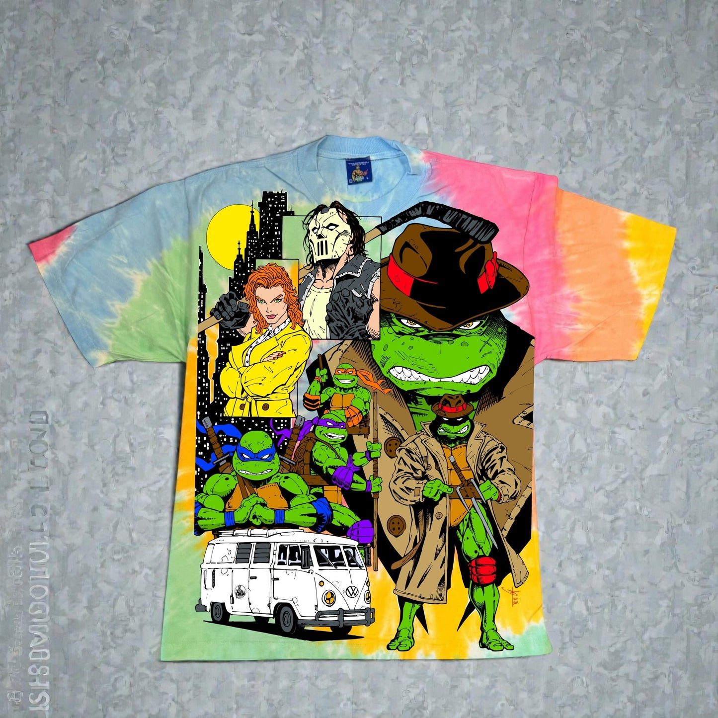 Sherbet -Trench coat Ralph & TMNT World Tee Back hit