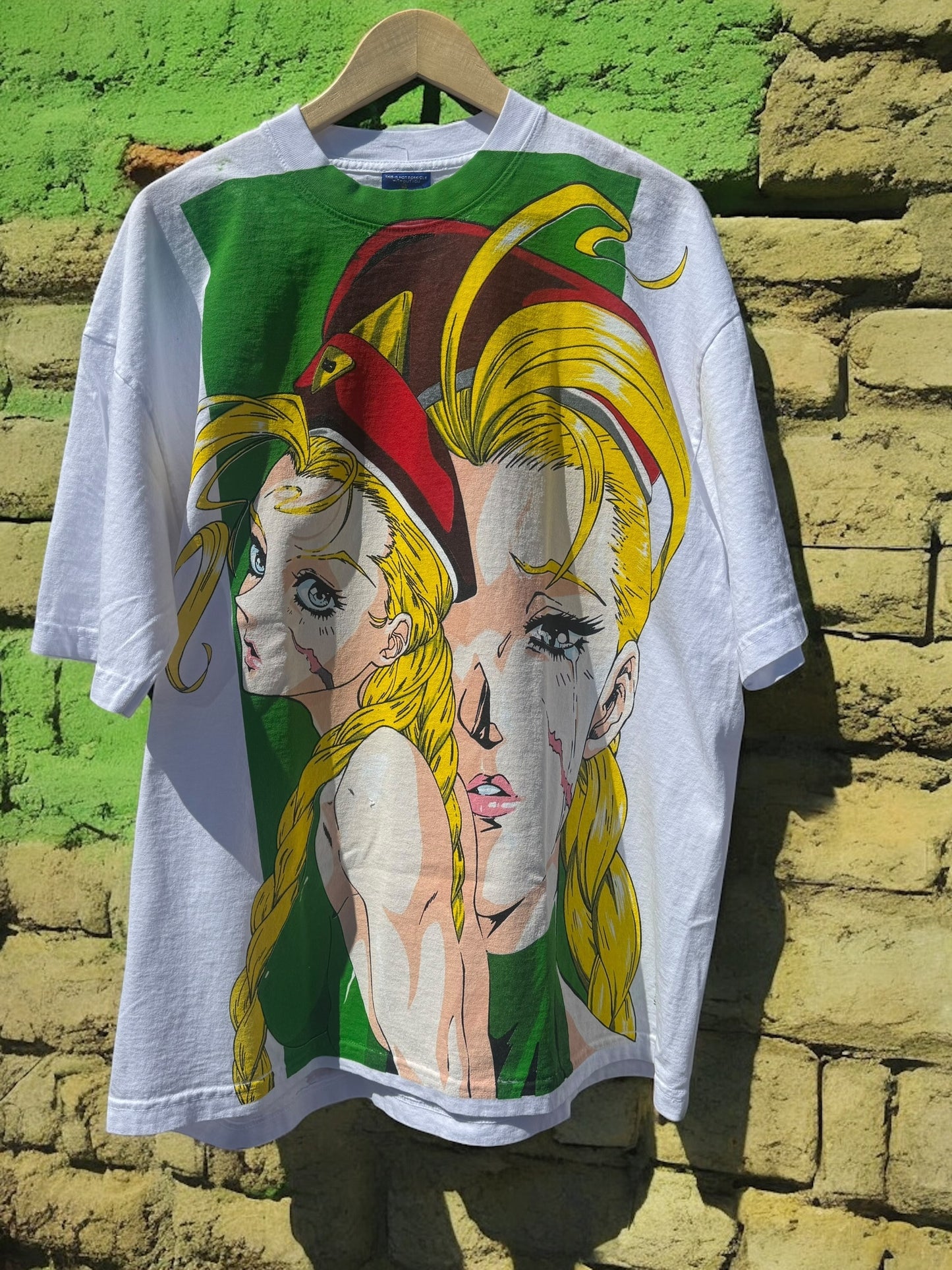 (Black Friday) White - Cannon Strike Front & Cammy Big Face Back