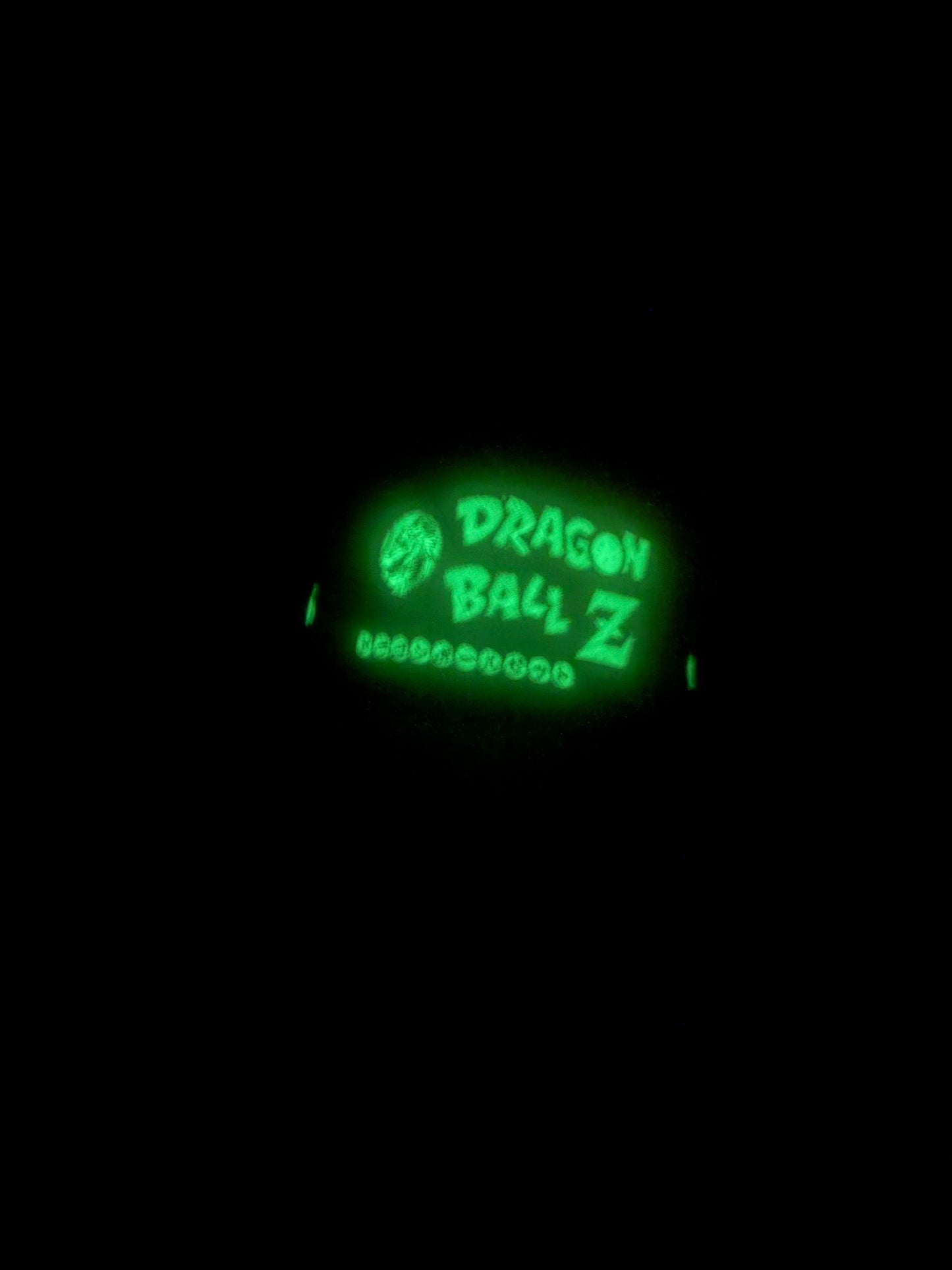Vintage grey Barb wire   - Glow in the dark DBZ - Goku hat