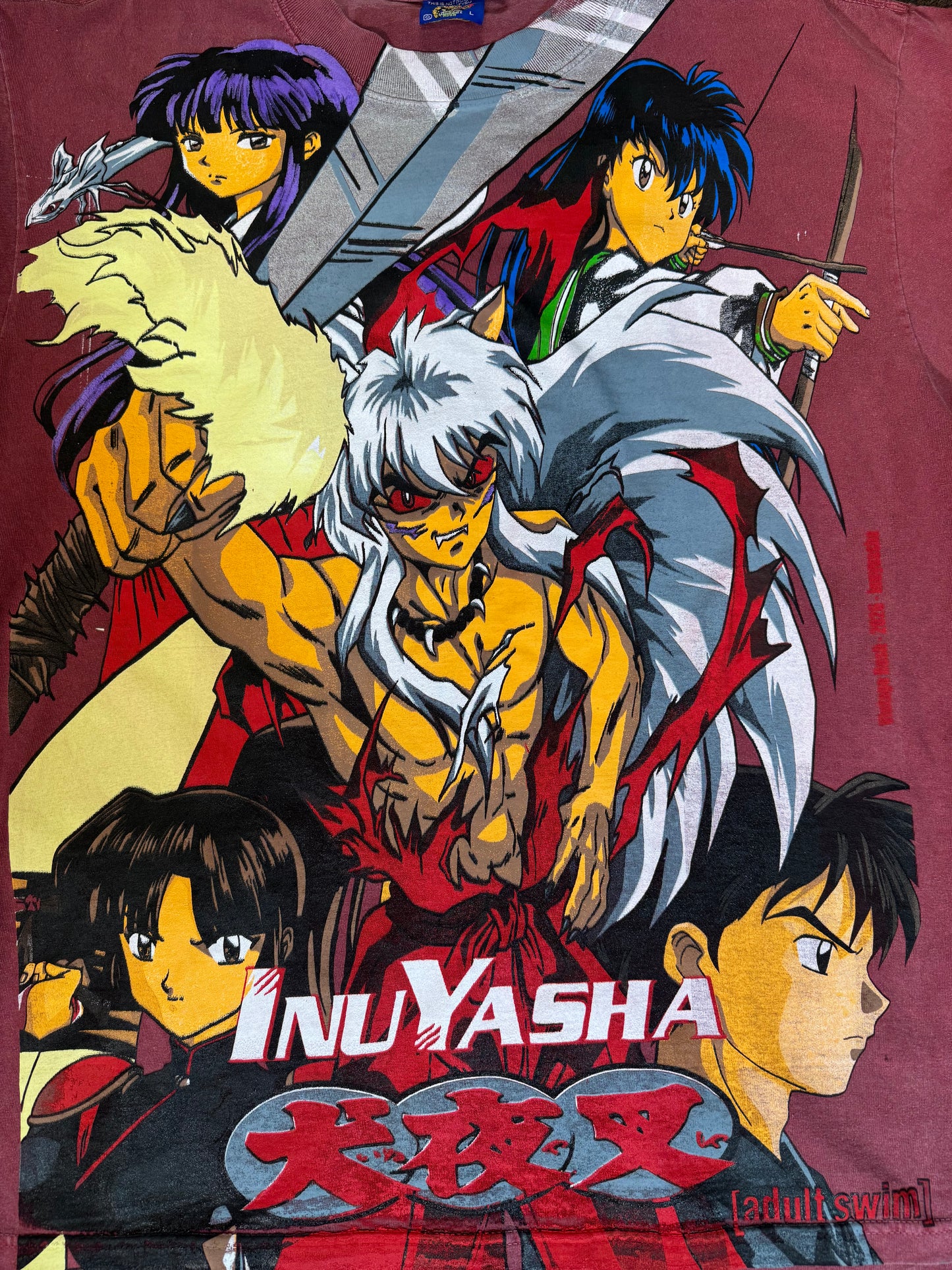 Faded Red - F Inuyasha Front - Inuyasha Group Hit Back
