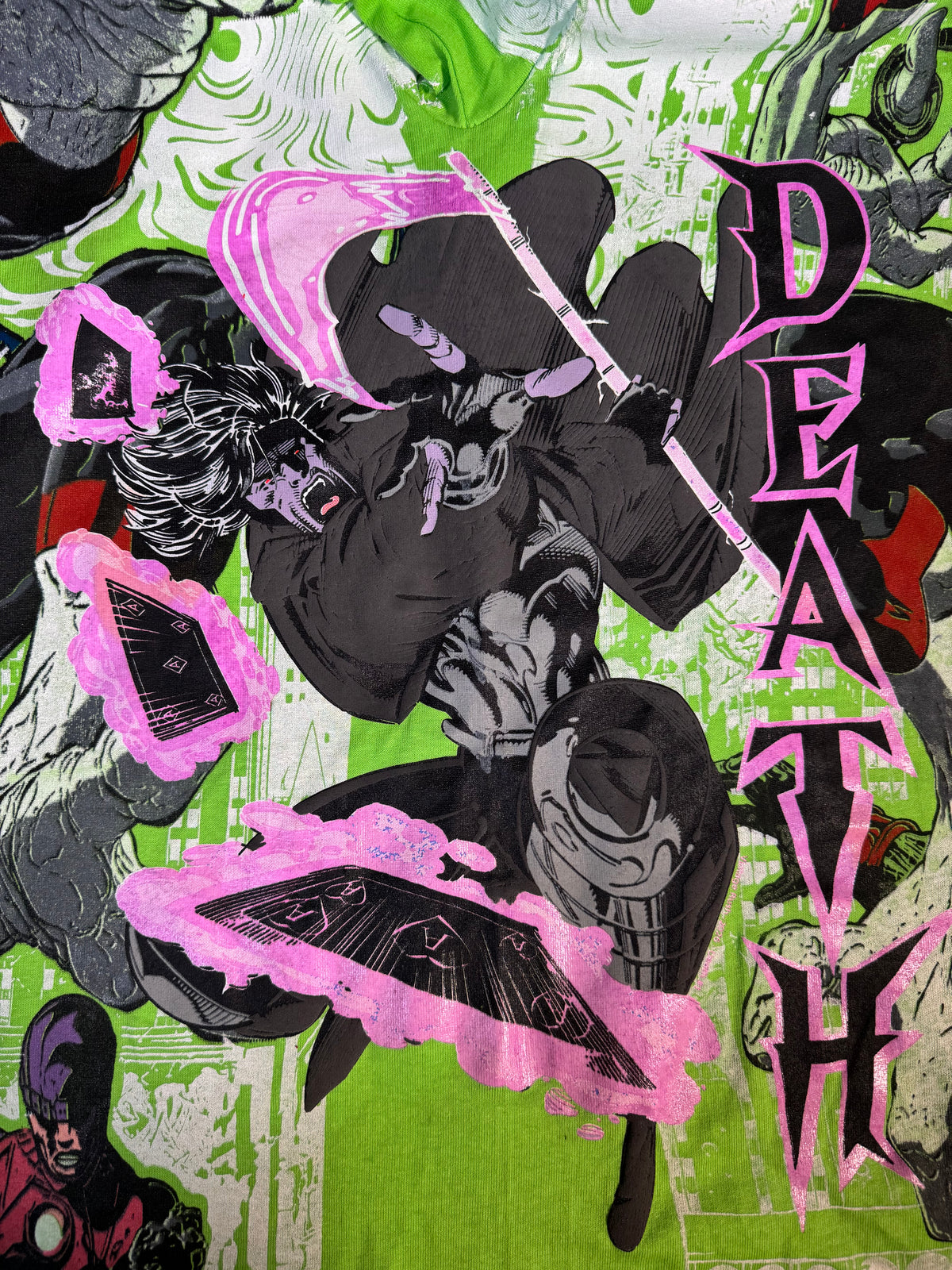 Green - Nightcrawler - Celestial Rouge - Death - 360 Shirt