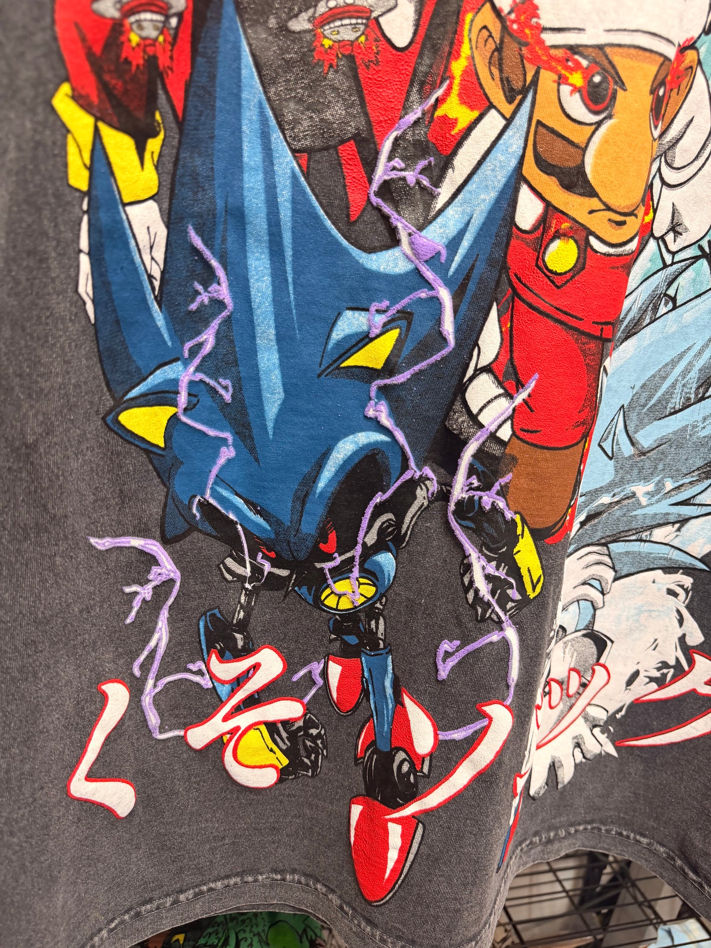 Black acid wash  - Fu*k Sonic - Final forms Sonic team