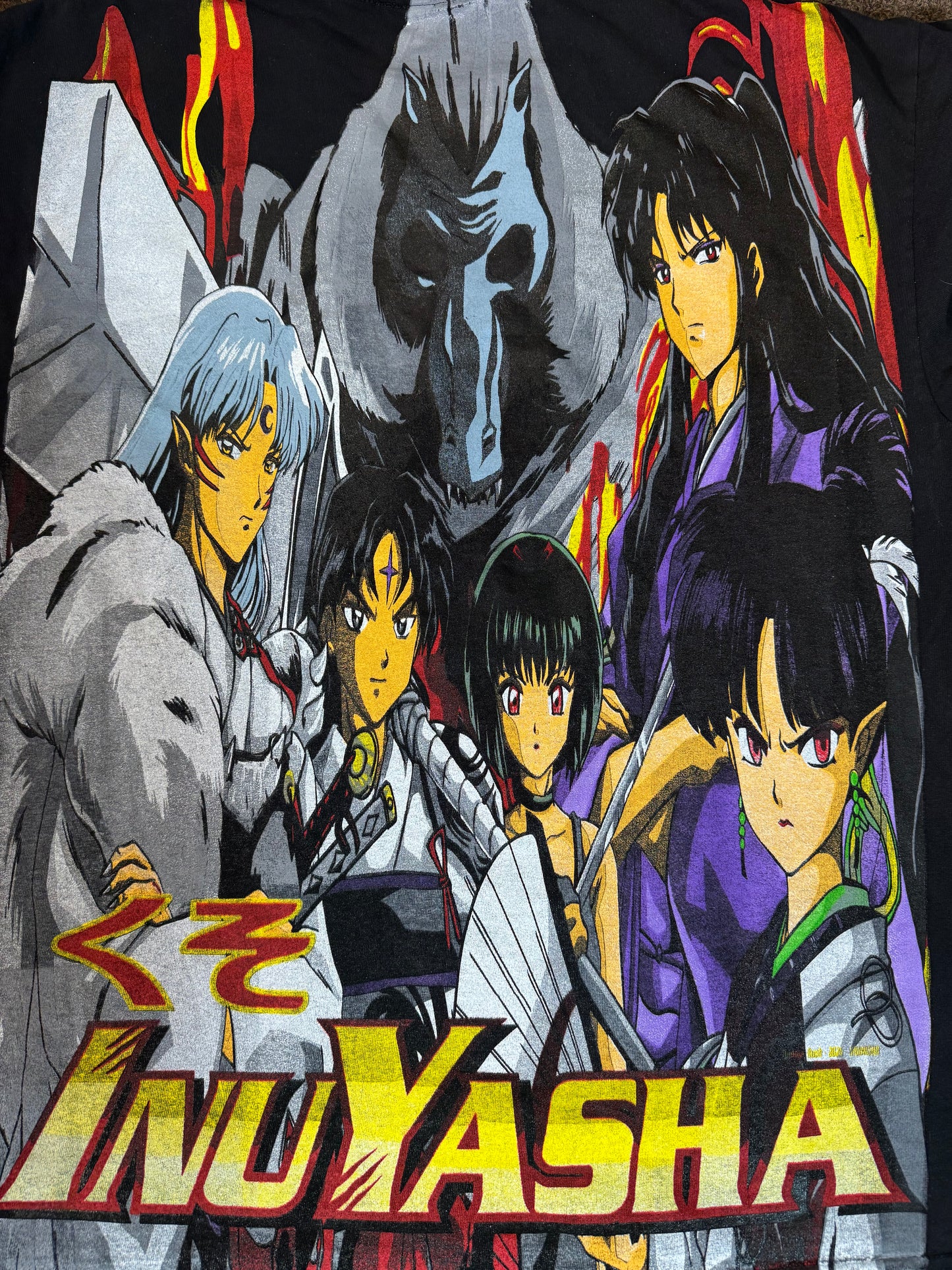 Black - F Inuyasha Front - Inuyasha Group Hit Back