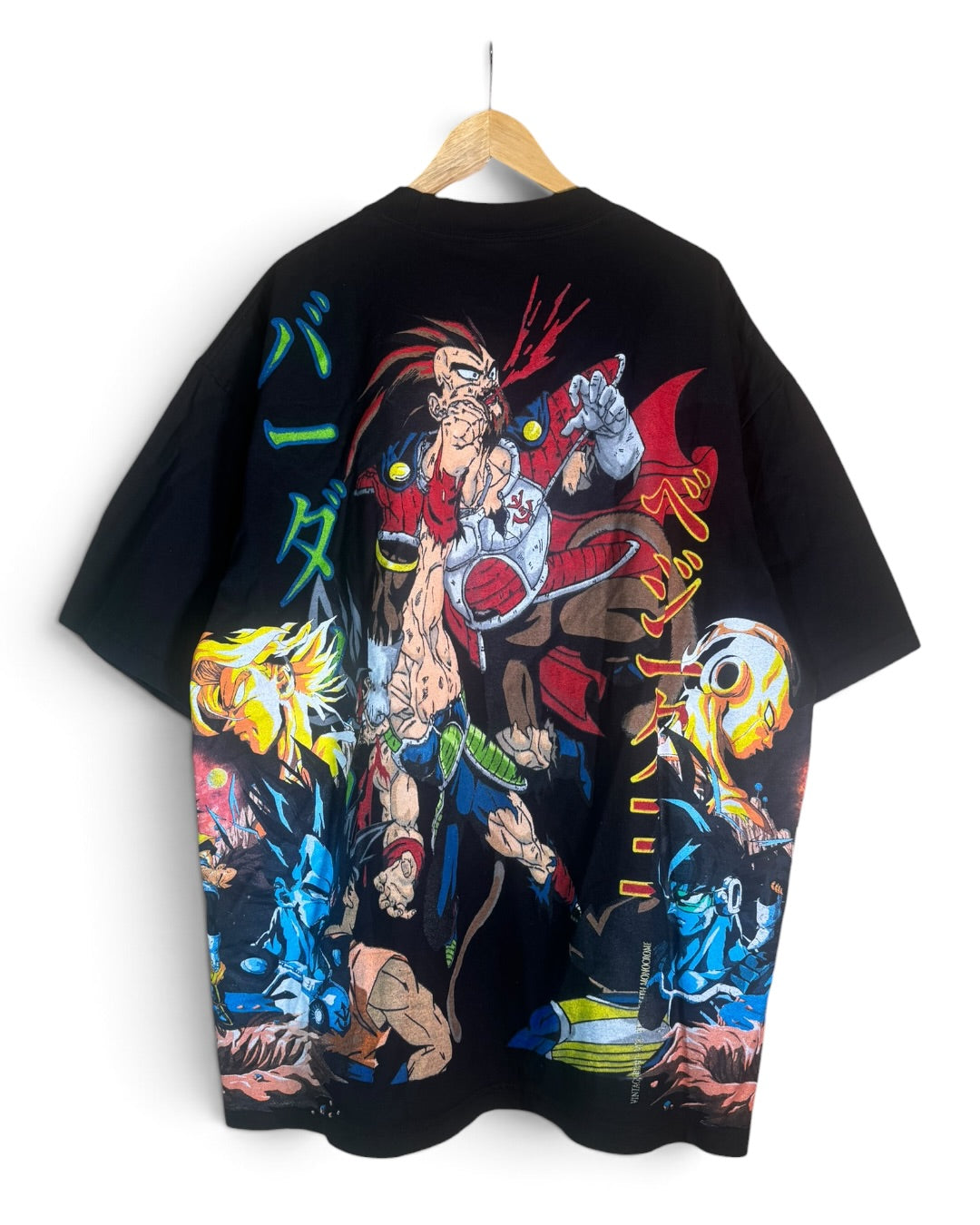 Black - Vegeta’s Death Monochrome Sides - Vegeta’s Death Front - Bardock vs King Vegeta Back - 360 Shirt
