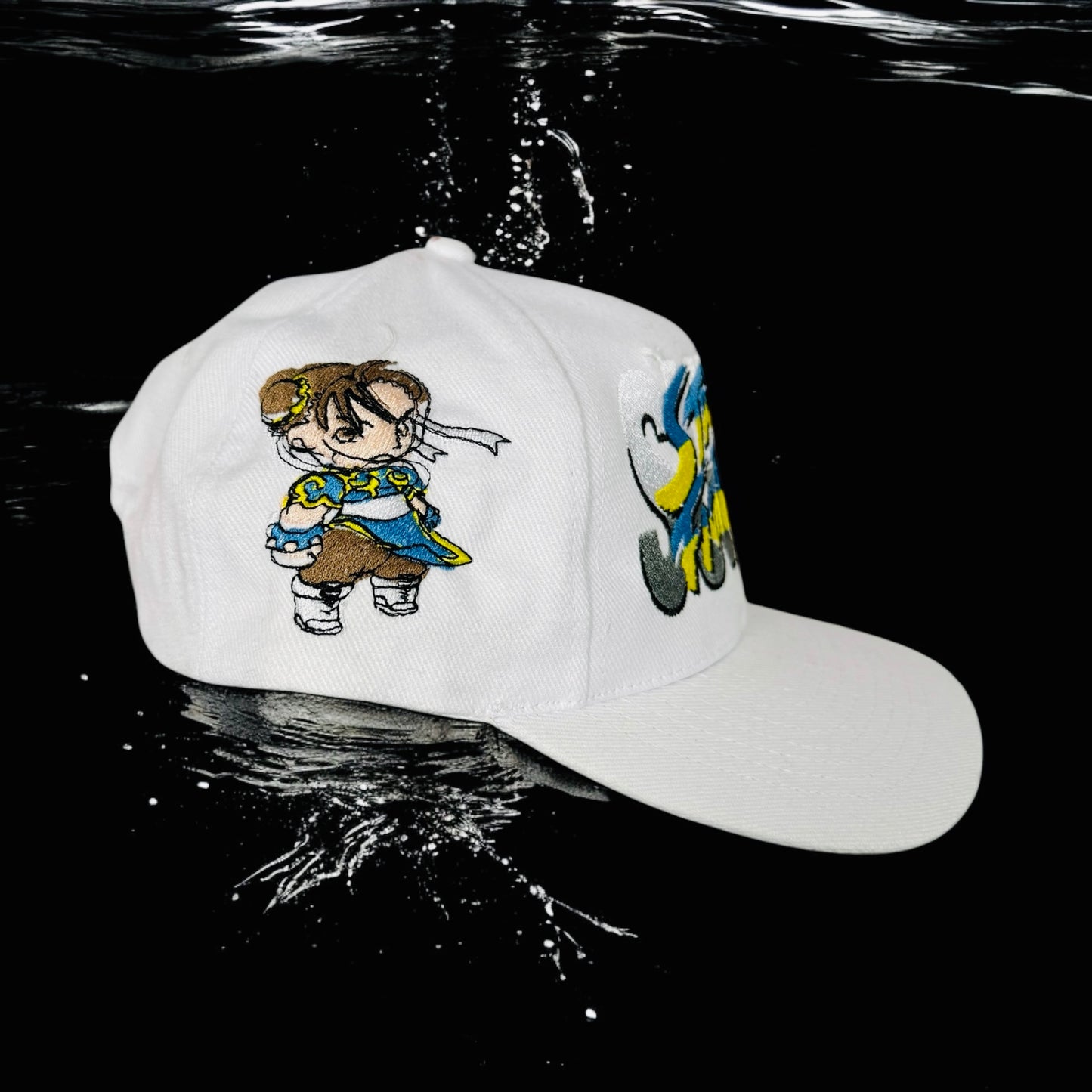 White- Chun Li Hat