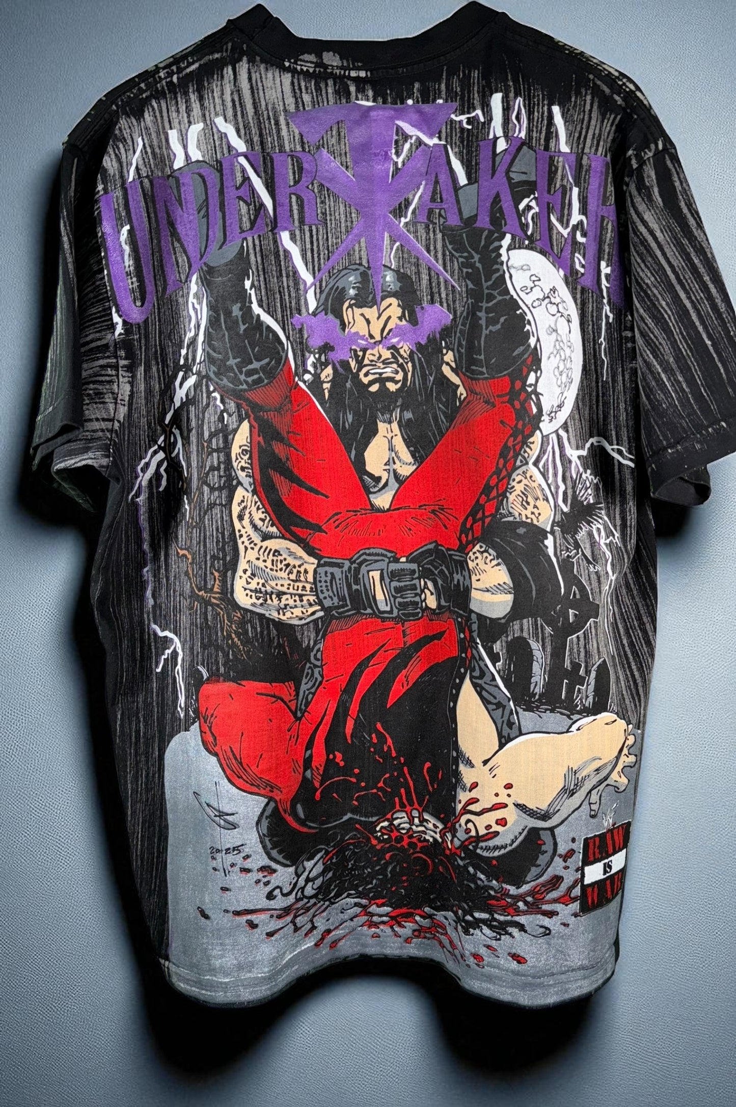 Black Pinstripe - Mr. socko Kills & tombstone of death back mmm
