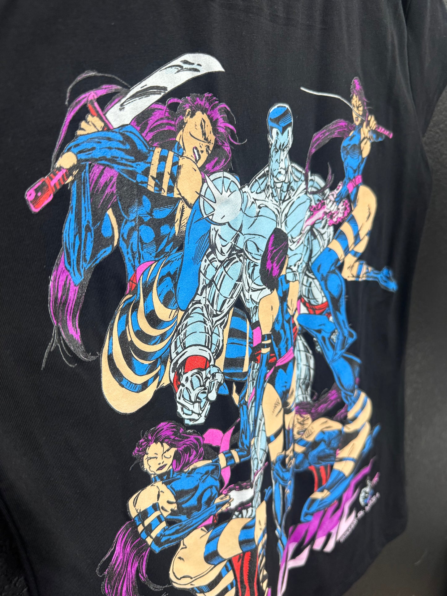 Black - Psylocke Women Tee