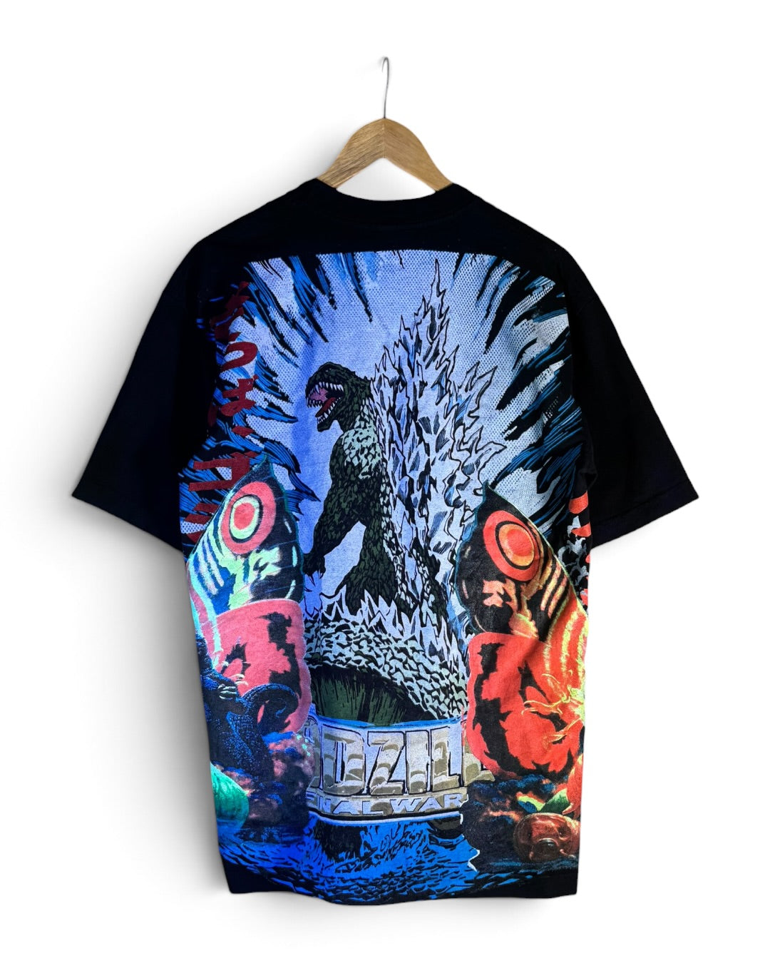 Black - MechaGodzilla Front - Final Wars Back - Godzilla vs Mothra Sides