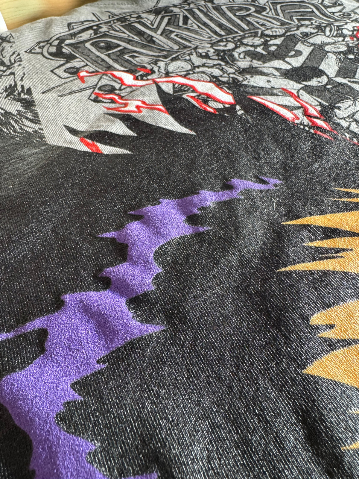 Black Oil Wash - Akira Manga Mega Print - Shirt