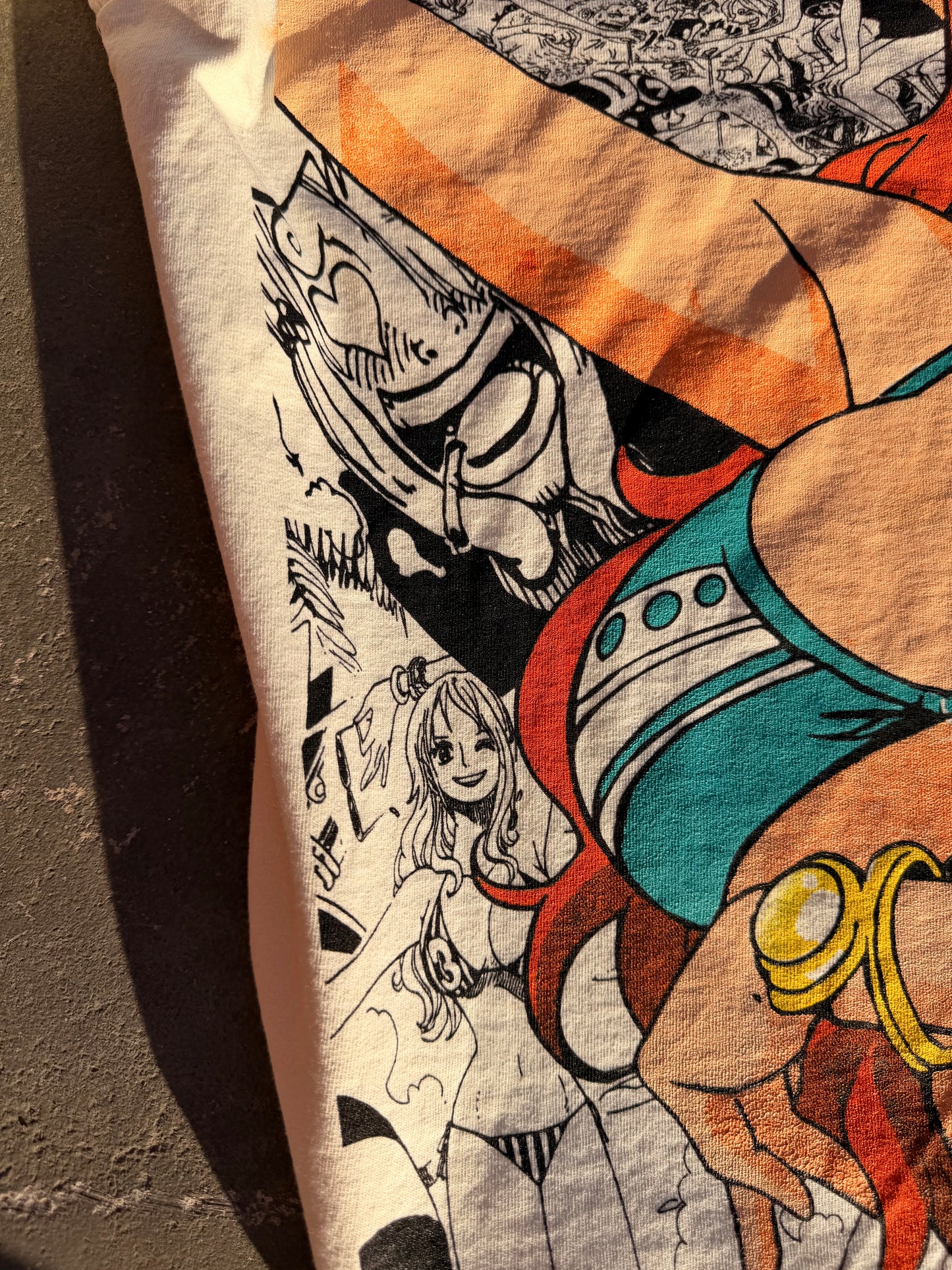 Cream - Nami Mega print