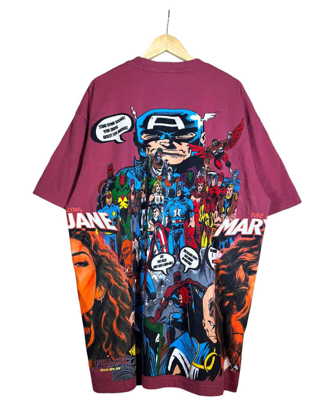 Faded Red - Mary Jane What if - Mary Jane Sides - 360 Shirt