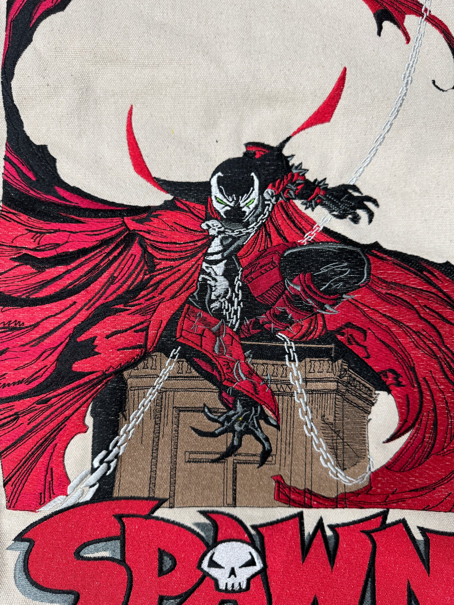 White-2XL- Spawn Premium Hoodie