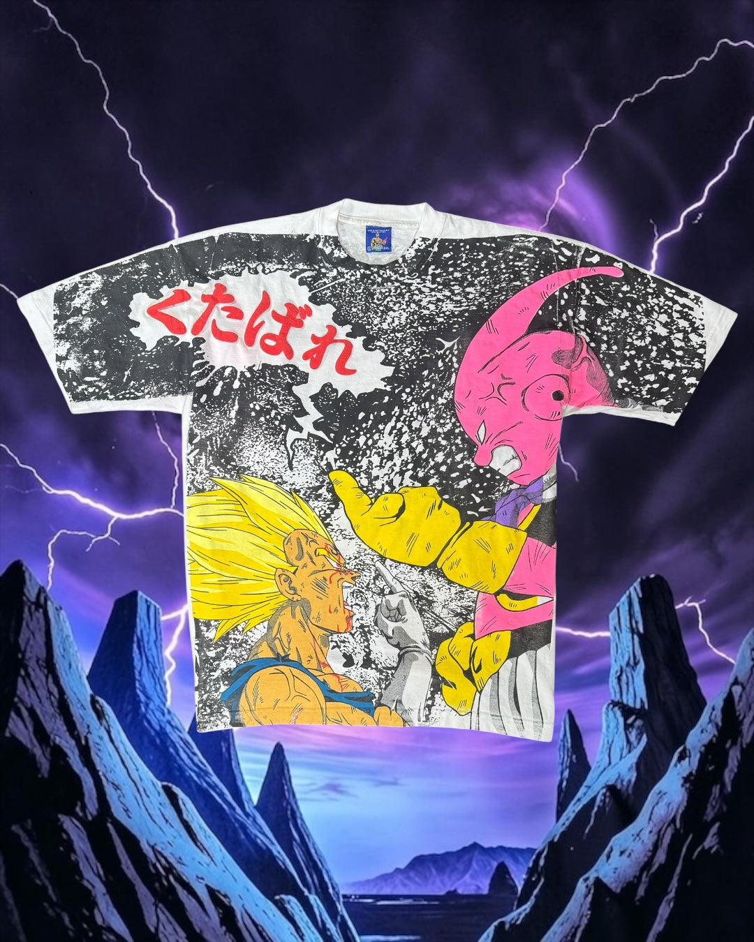 White - Majin Vegeta vs Buu - Shirt