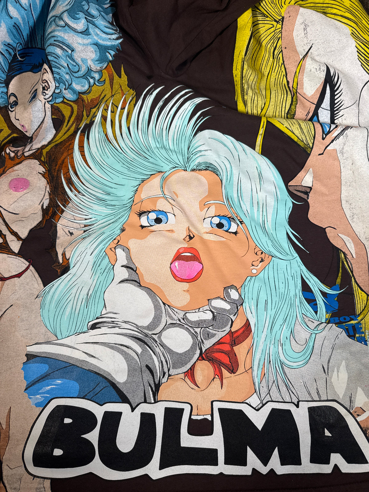 Brown - Bulma 360 Shirt - Android 18 Back