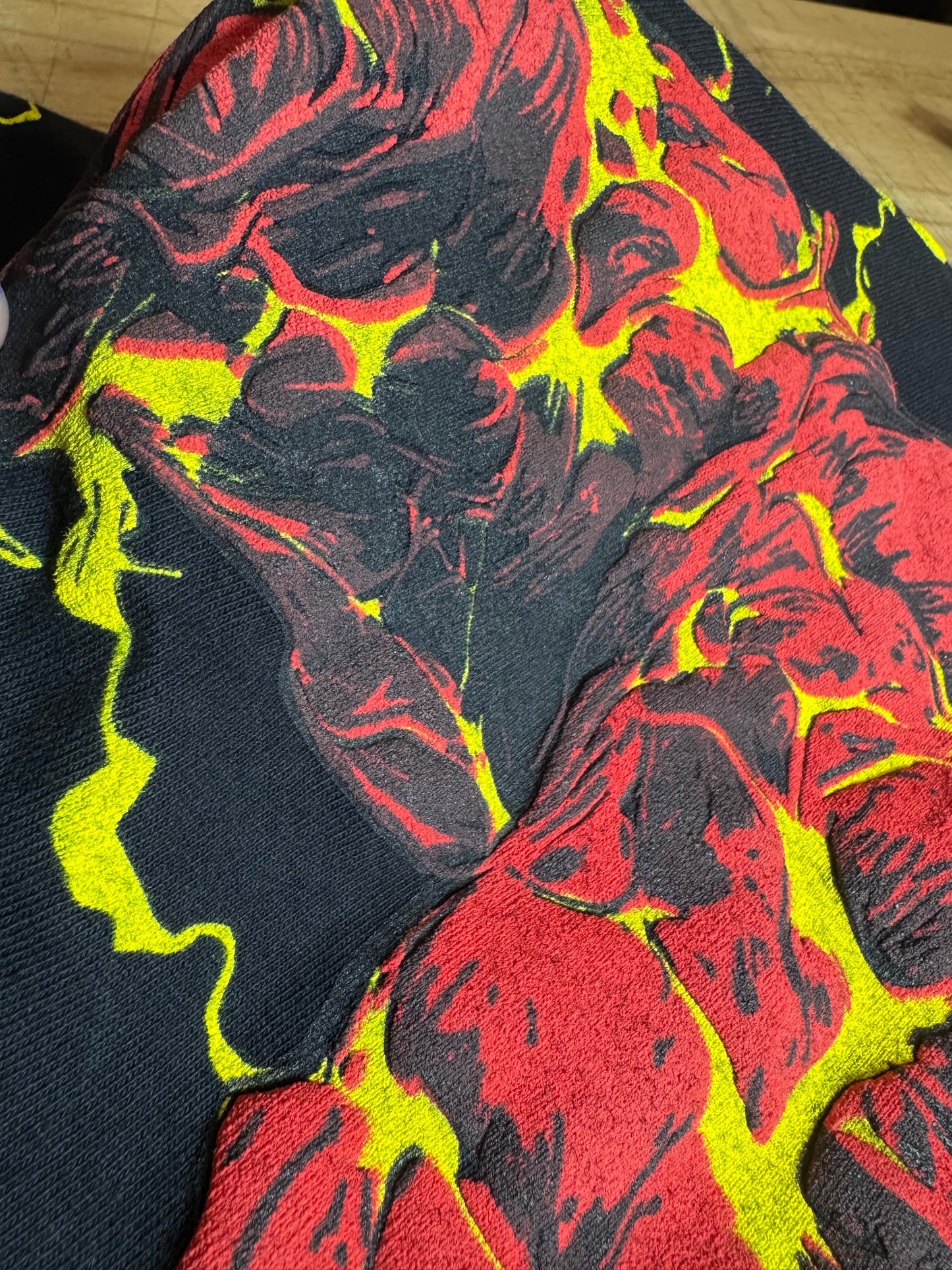 Black - Red Hulk Tee