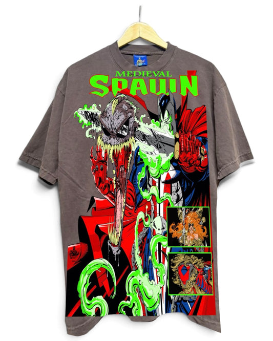 Brown - Medieval Spawn Front - Spawn Pieces of Me Back
