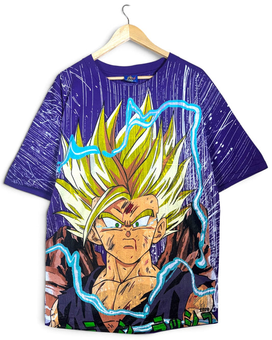 Purple Rain - Gohan Front - Cell Forms Back - Shirt