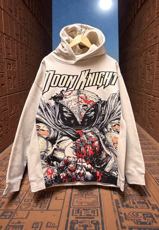 Cream - Moon Knight Variant Cover & city boy Moon Knight back