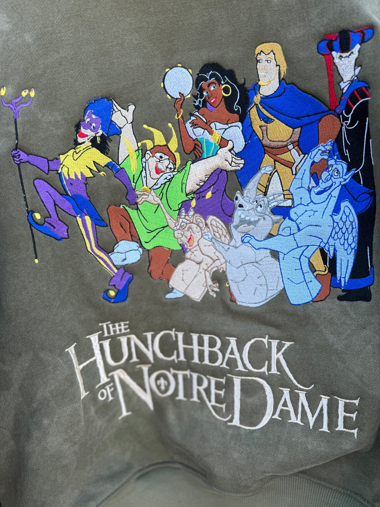 Hunchback of Notre Dame Green Hoodie