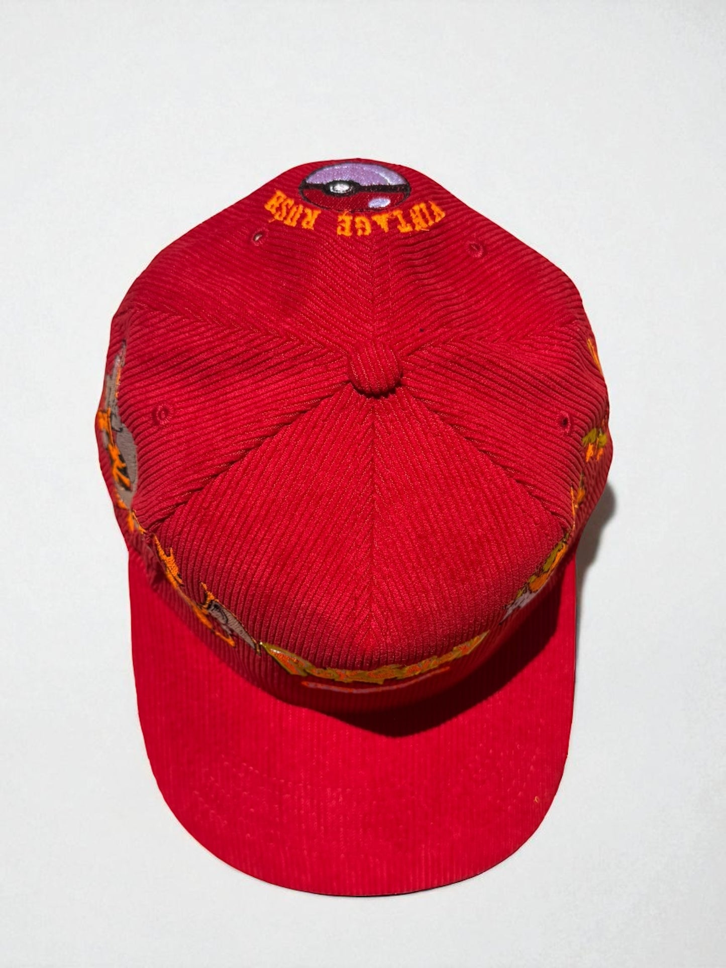 Red suede - FIRE POKEMON HAT