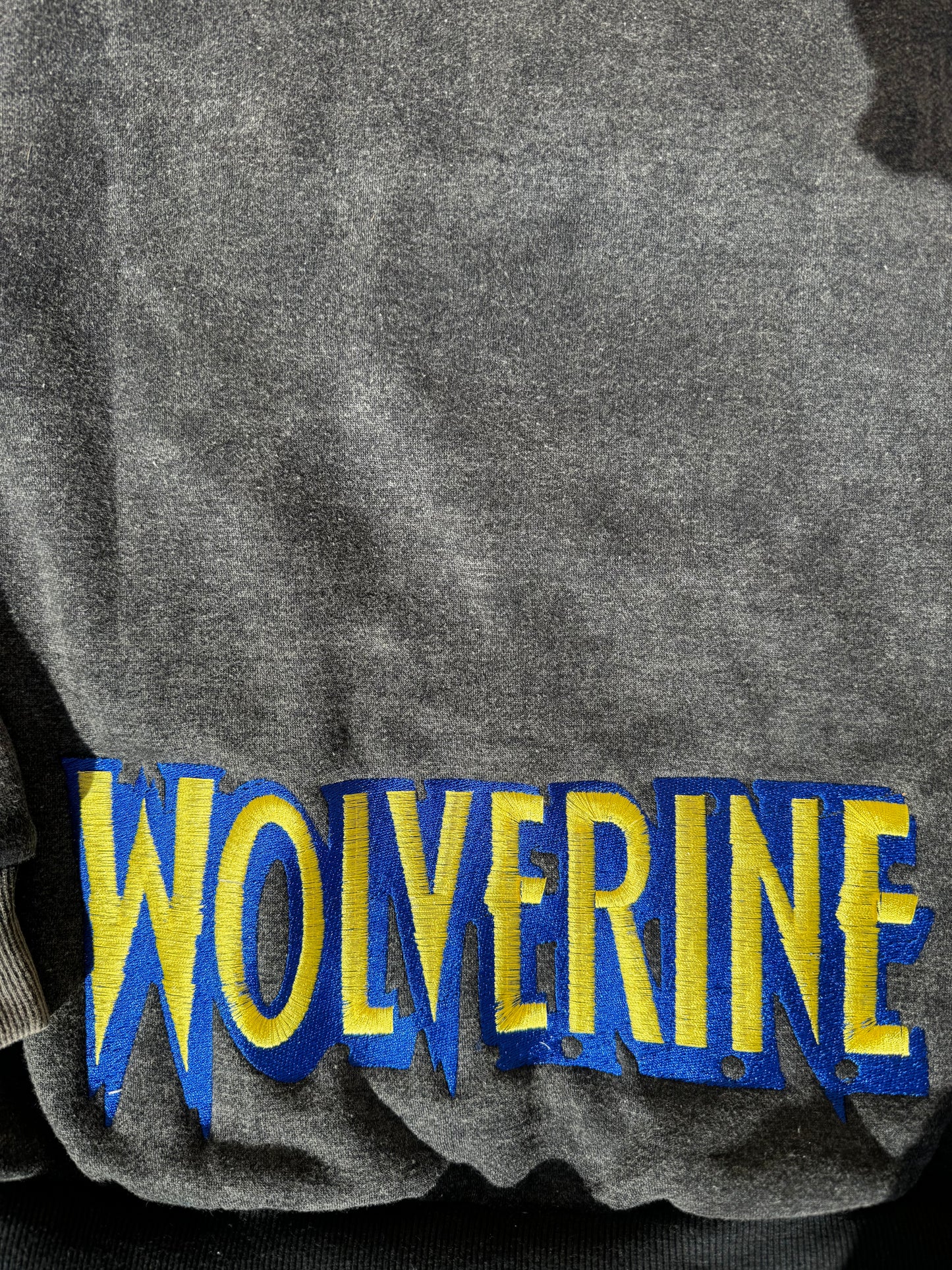 Wolverine hoodie big face marvel x-men Jim Lee rare marvel comics