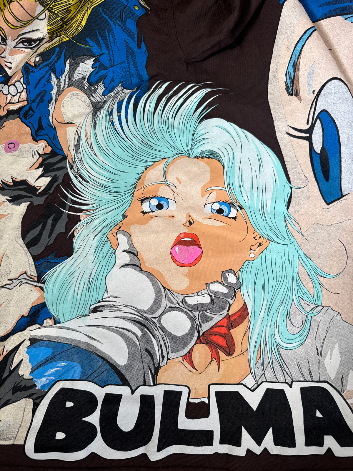 Brown - Bulma 360 Shirt - Android 18 Back