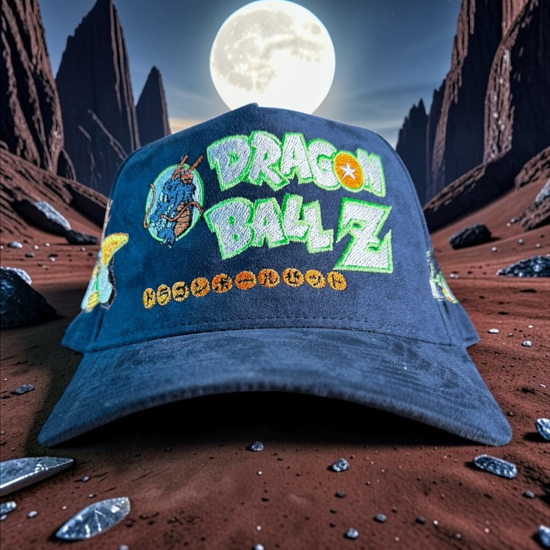 Navy Blue Suede Hat - Arlia Vegeta - DBZ