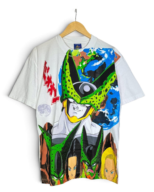 White - Cell Forms Front - Gohan Back - Shirt